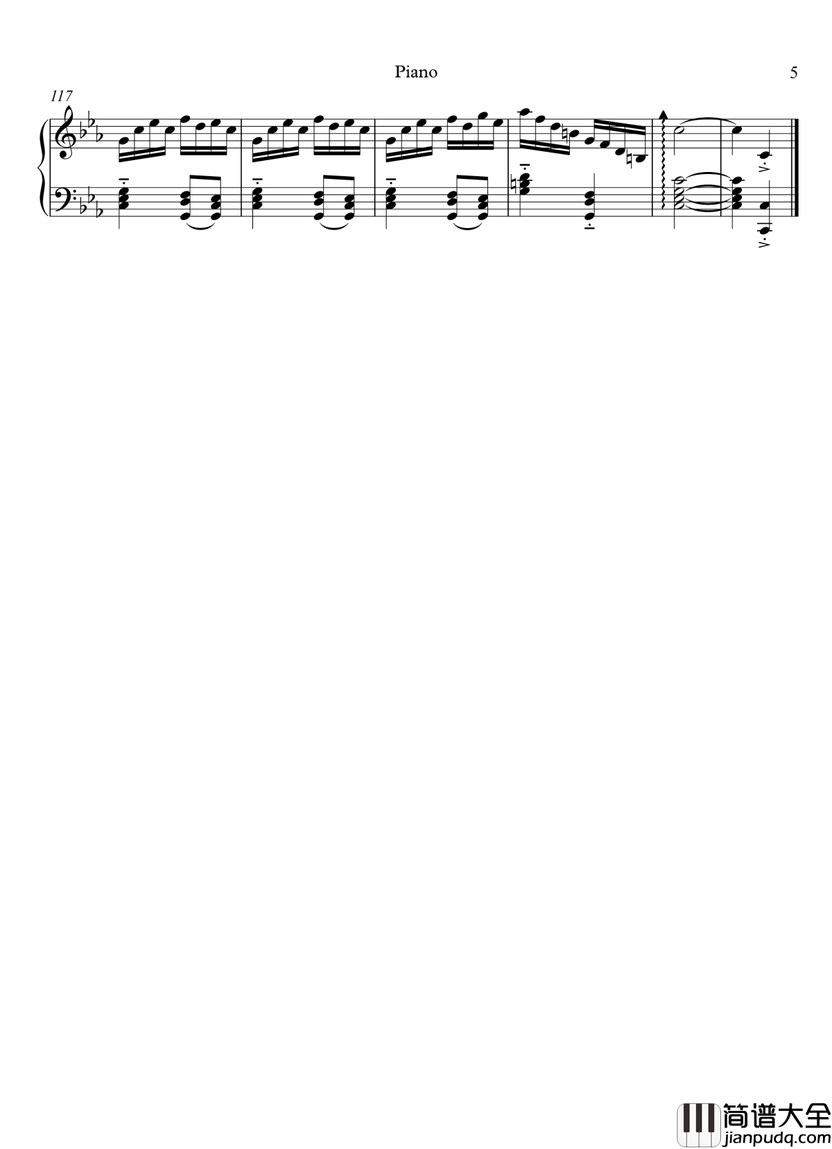 人间有味是清欢钢琴谱_音乐神宝儿