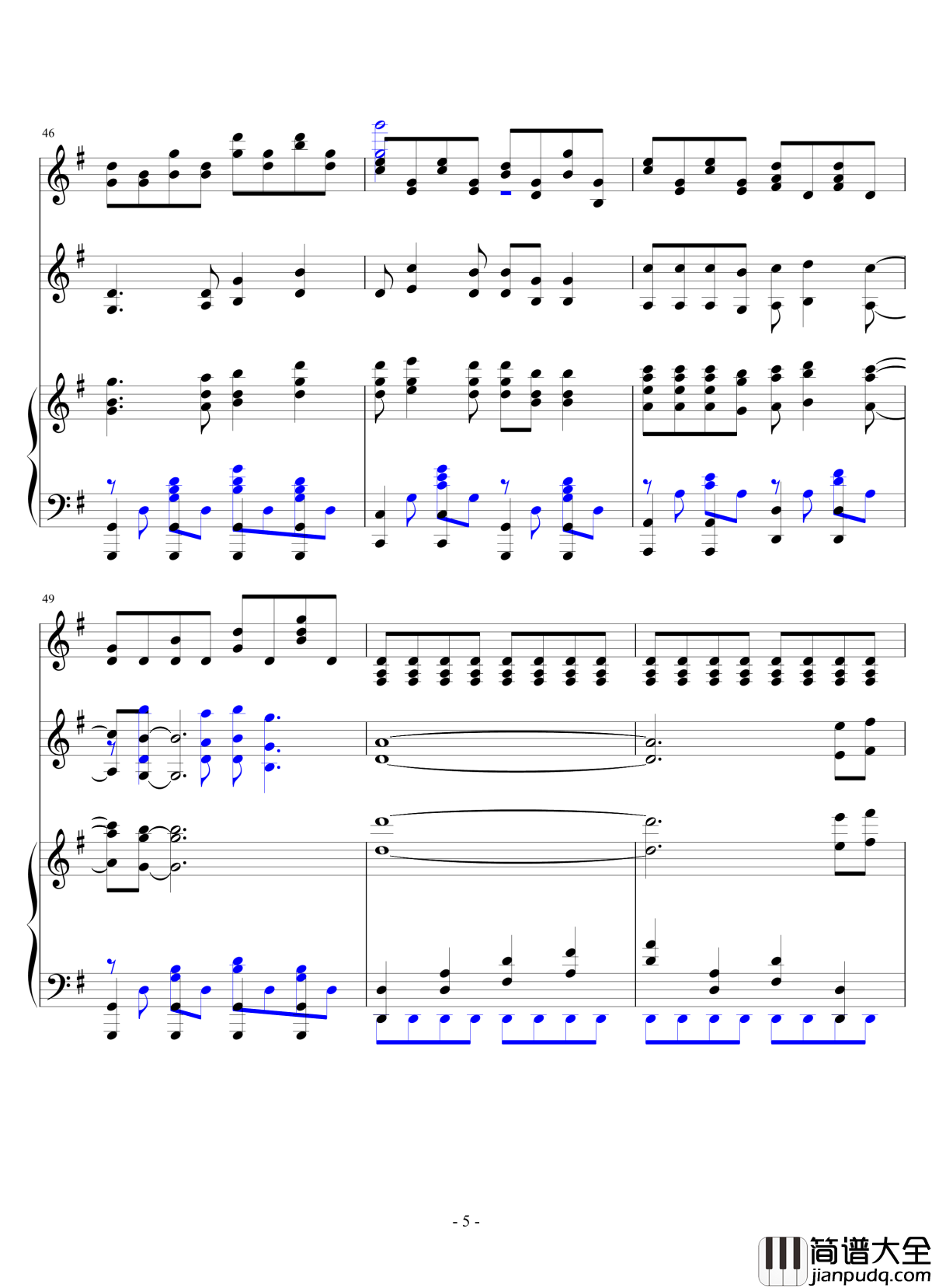 回家的路钢琴谱__小虎还乡_主题曲_1.0完美版_小虎还乡