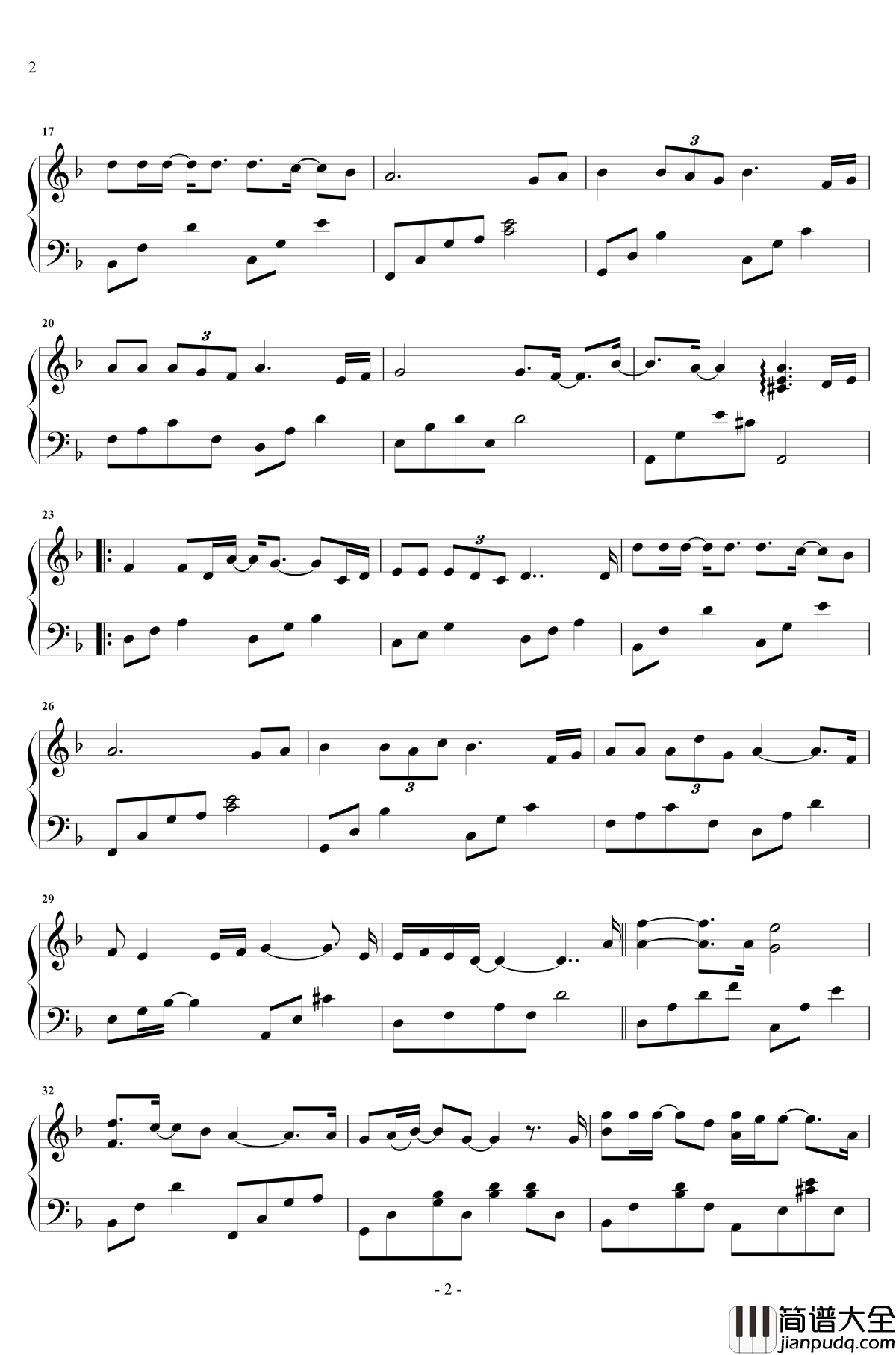 傲红尘钢琴谱_董冬冬