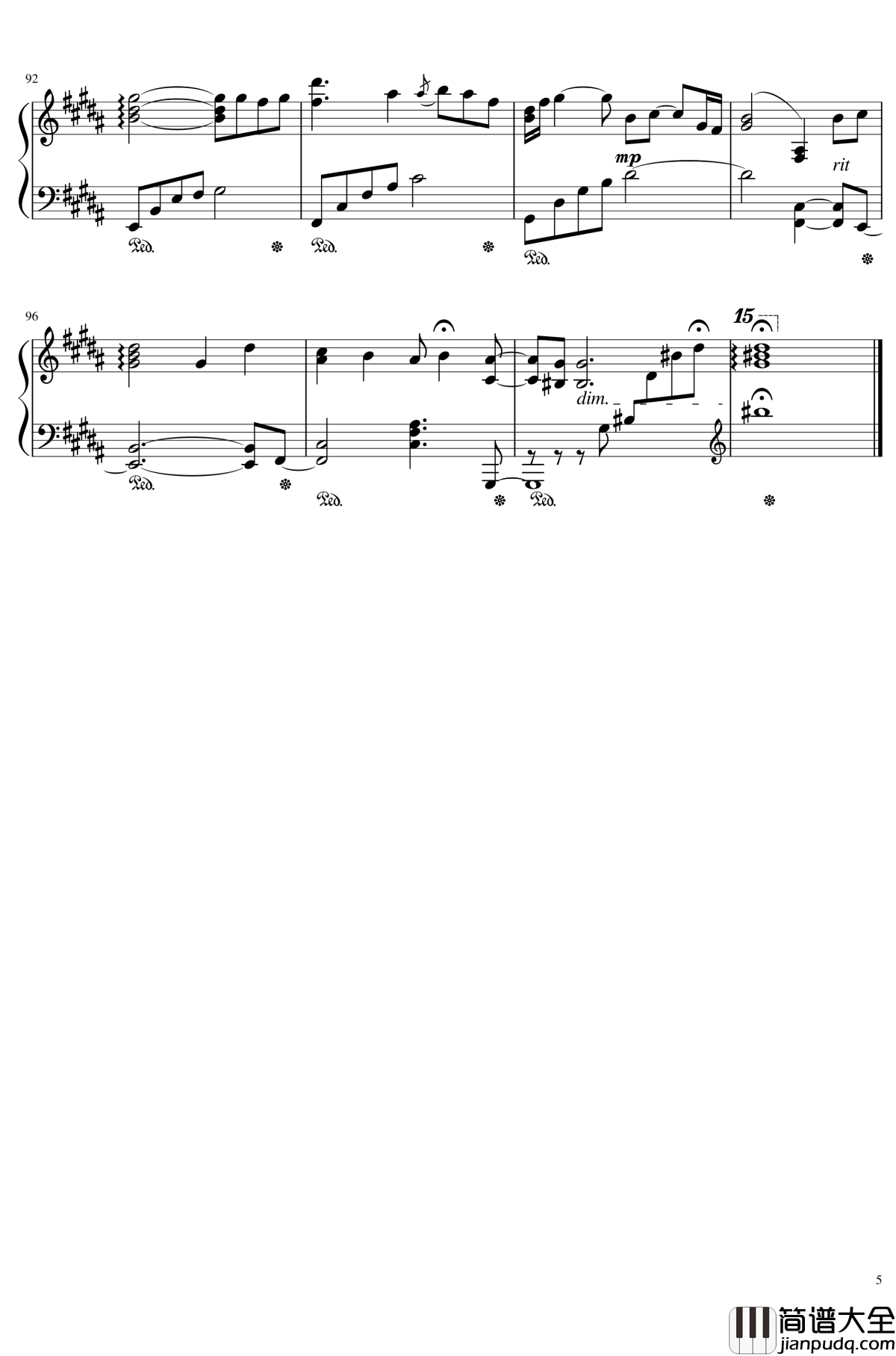 幻想游戏钢琴谱_万年置き傘にご注意を_东方_触手猴