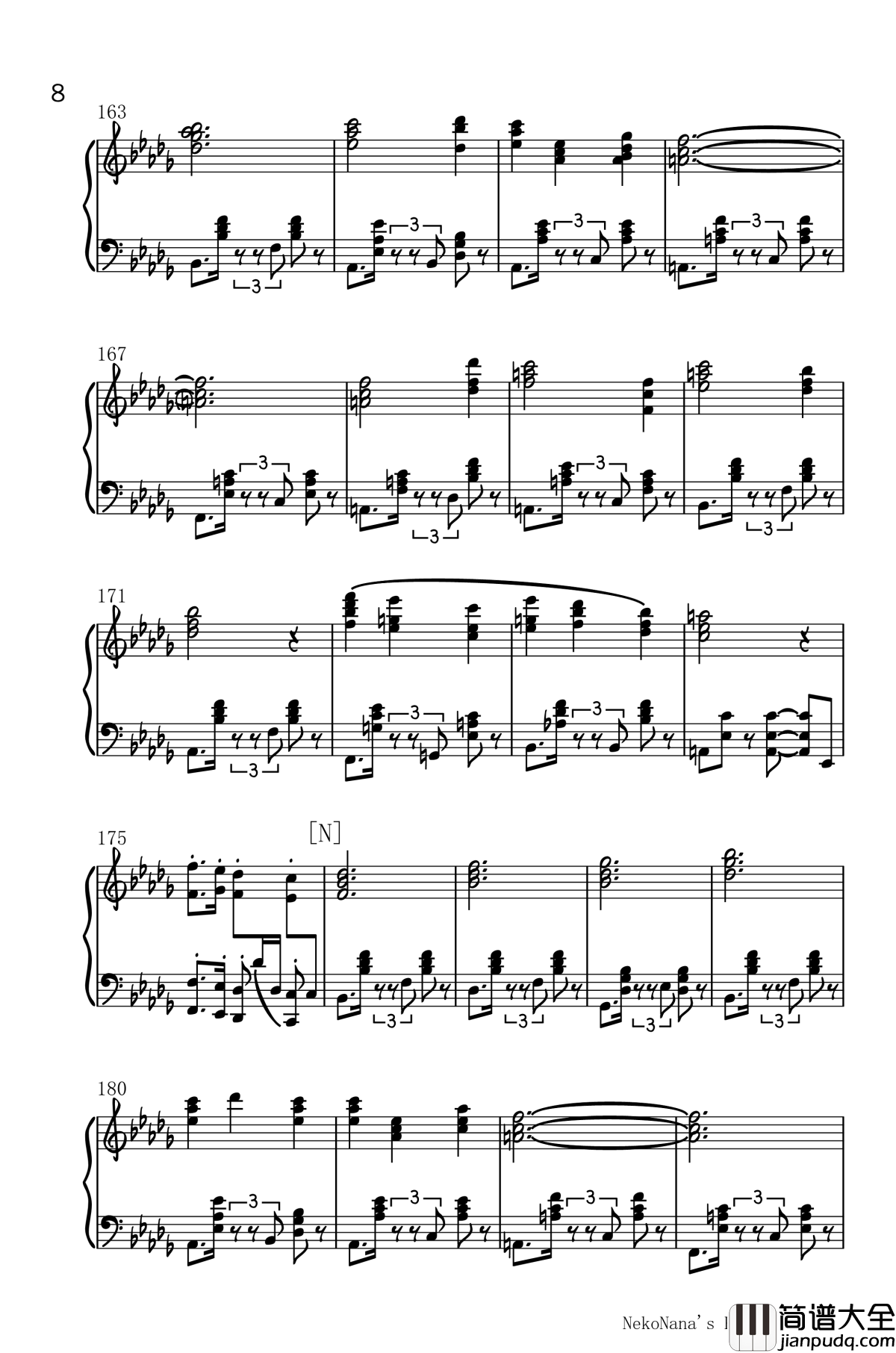 仇恨的华尔兹钢琴谱_うらみのワルツ_初音未来