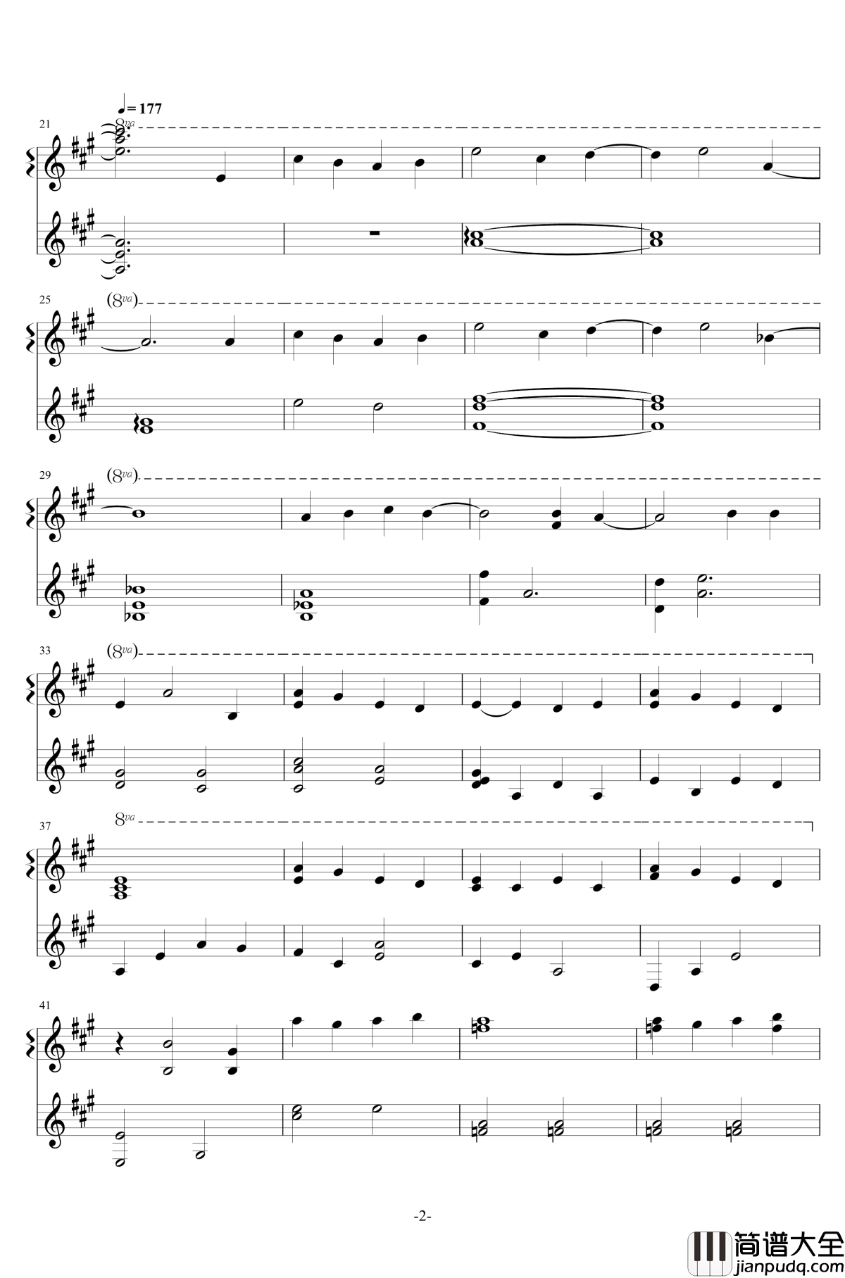 Sea,You&Next钢琴谱_Summer_Pockets_bgm01b_麻枝准