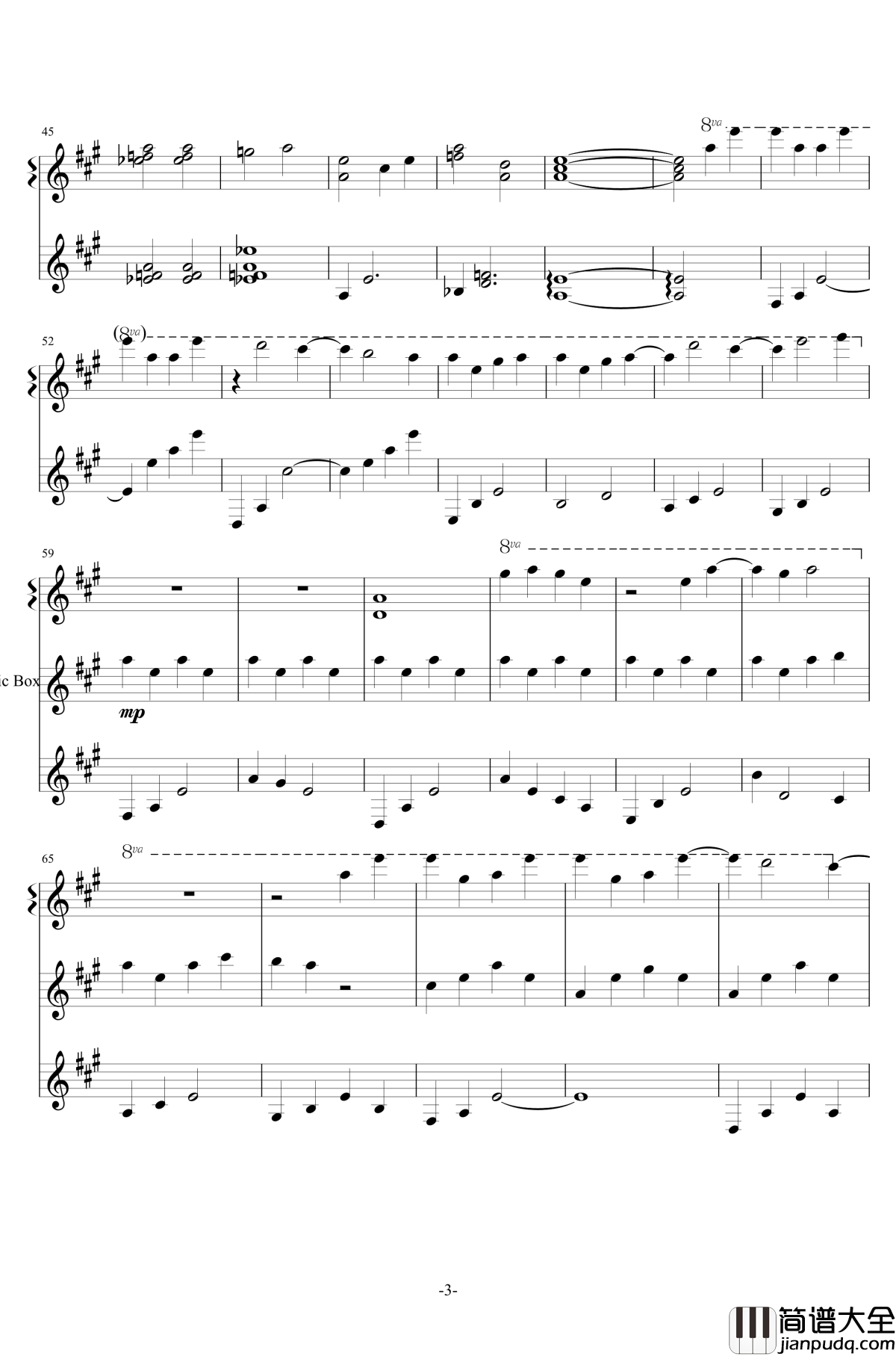 Sea,You&Next钢琴谱_Summer_Pockets_bgm01b_麻枝准