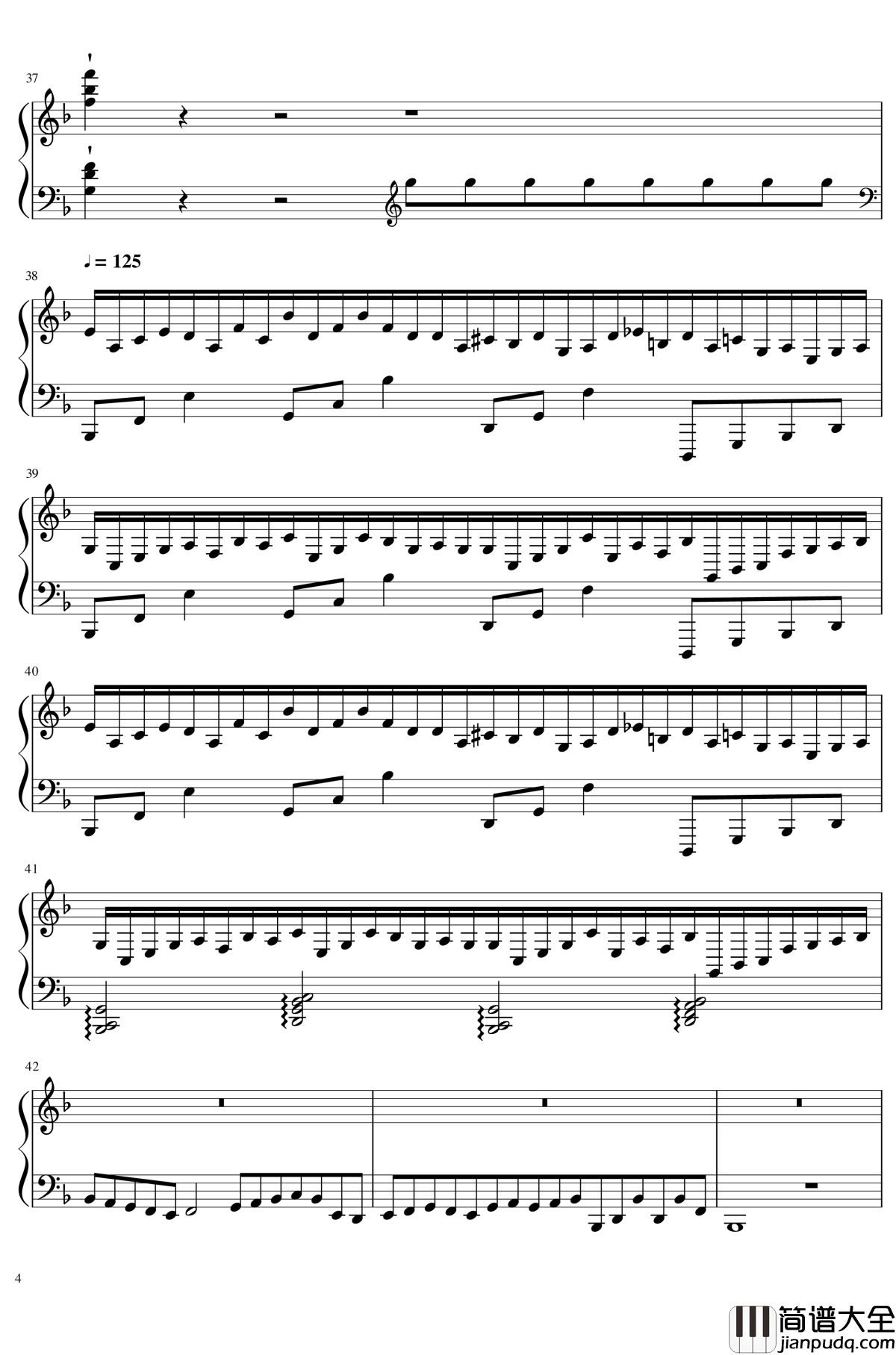 HSE超技练习曲3_钢琴谱_2dgdsvshh