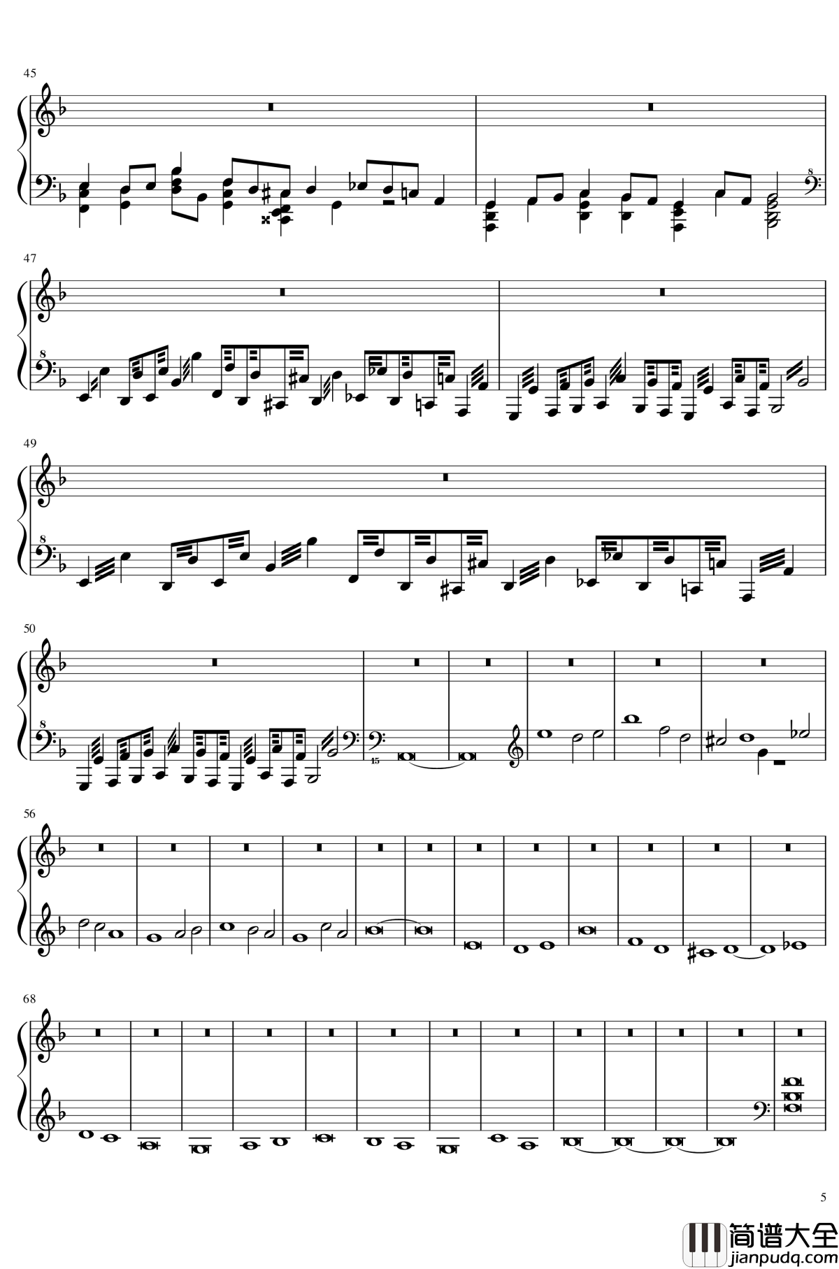 HSE超技练习曲3_钢琴谱_2dgdsvshh