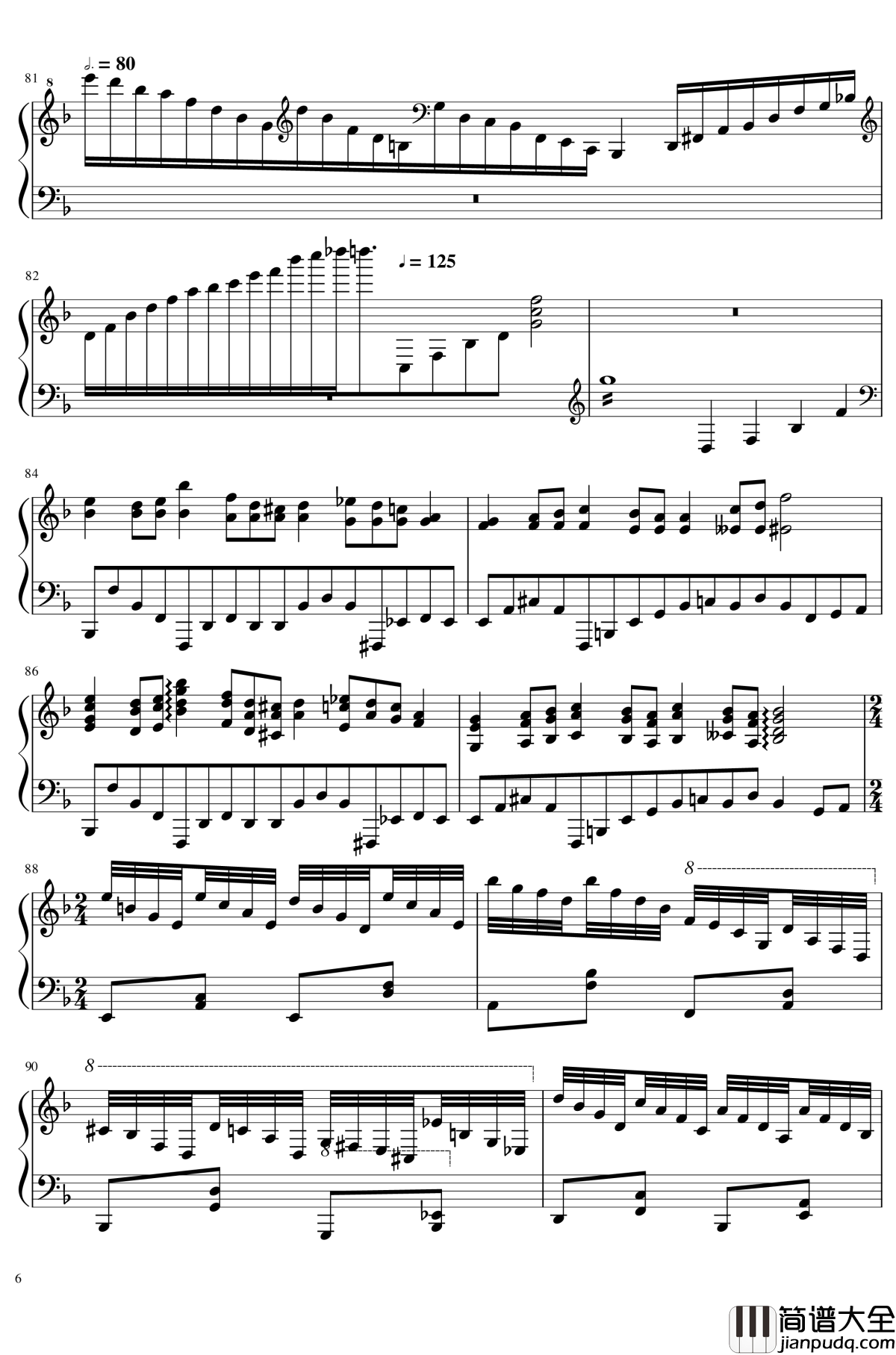 HSE超技练习曲3_钢琴谱_2dgdsvshh