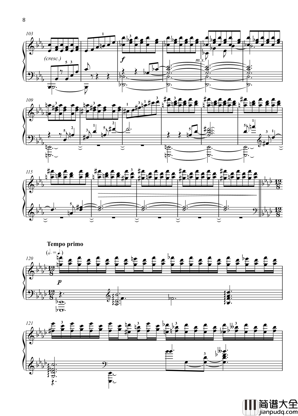 No._2._Dream._Moderato钢琴谱_带指法__八首音乐会练习曲_Eight_Concert_?tudes_Op_40__爵士_尼古拉·凯帕斯汀