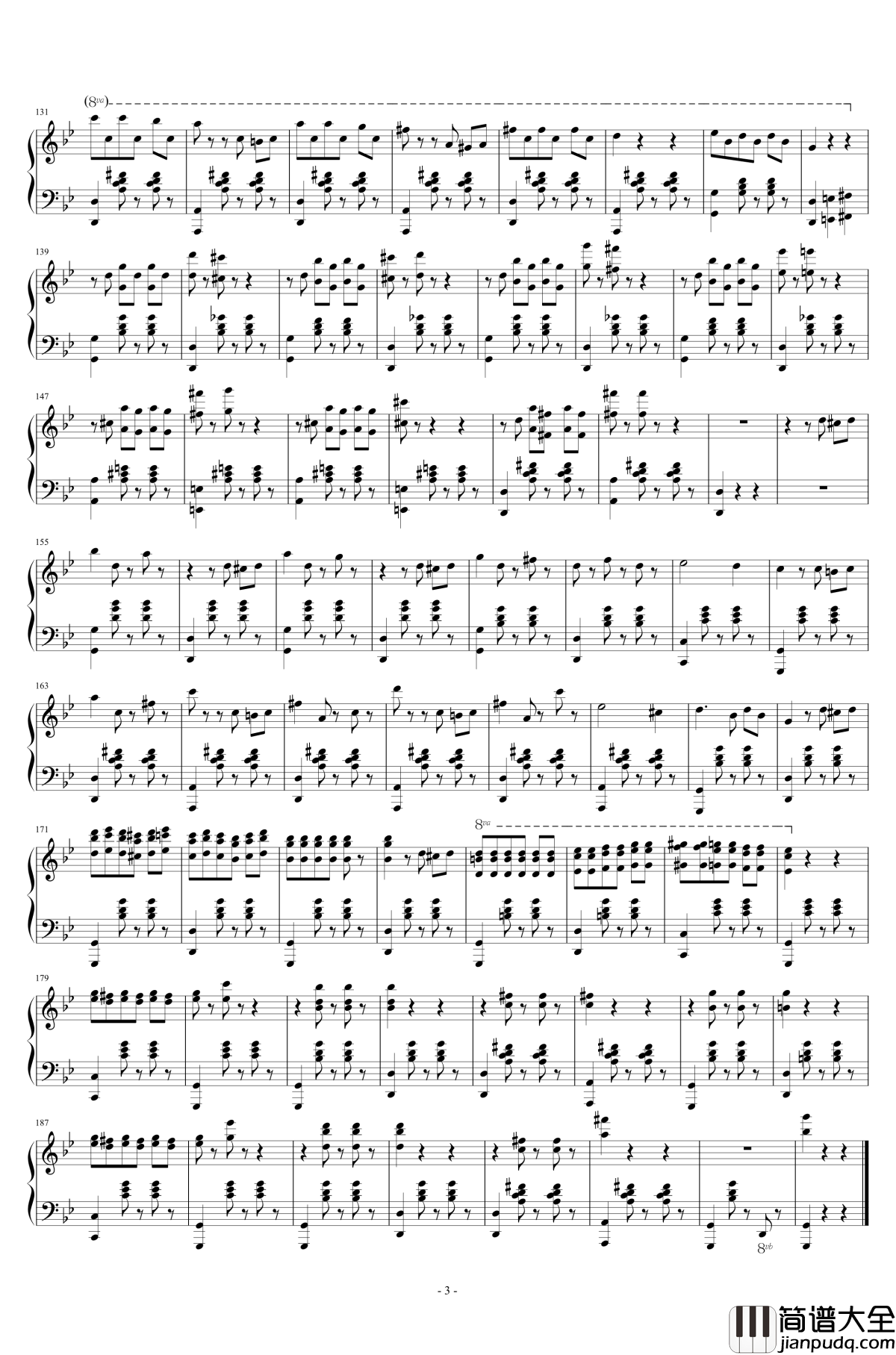 Larrons_En_Foire钢琴谱_尽情游戏