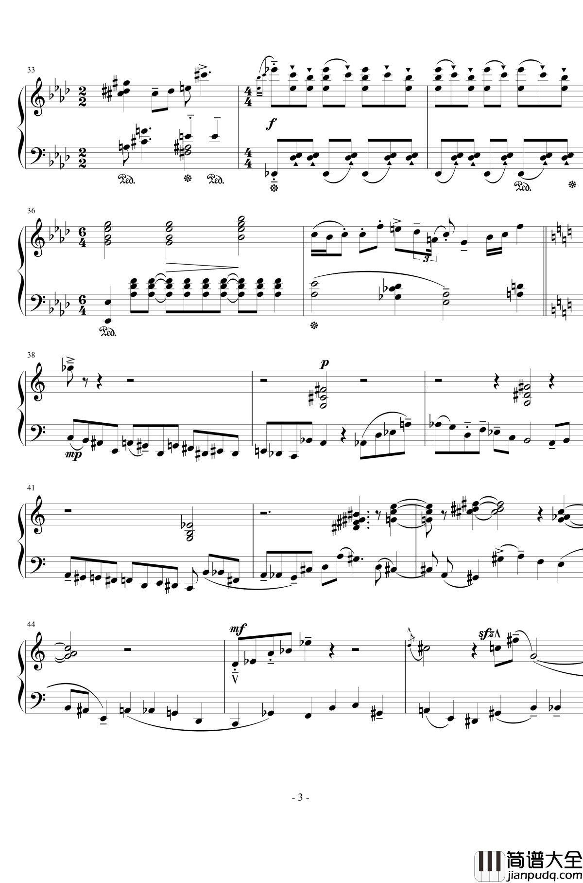 踏み出すニュー钢琴谱_H_ZETT_M_H_ZETT_M