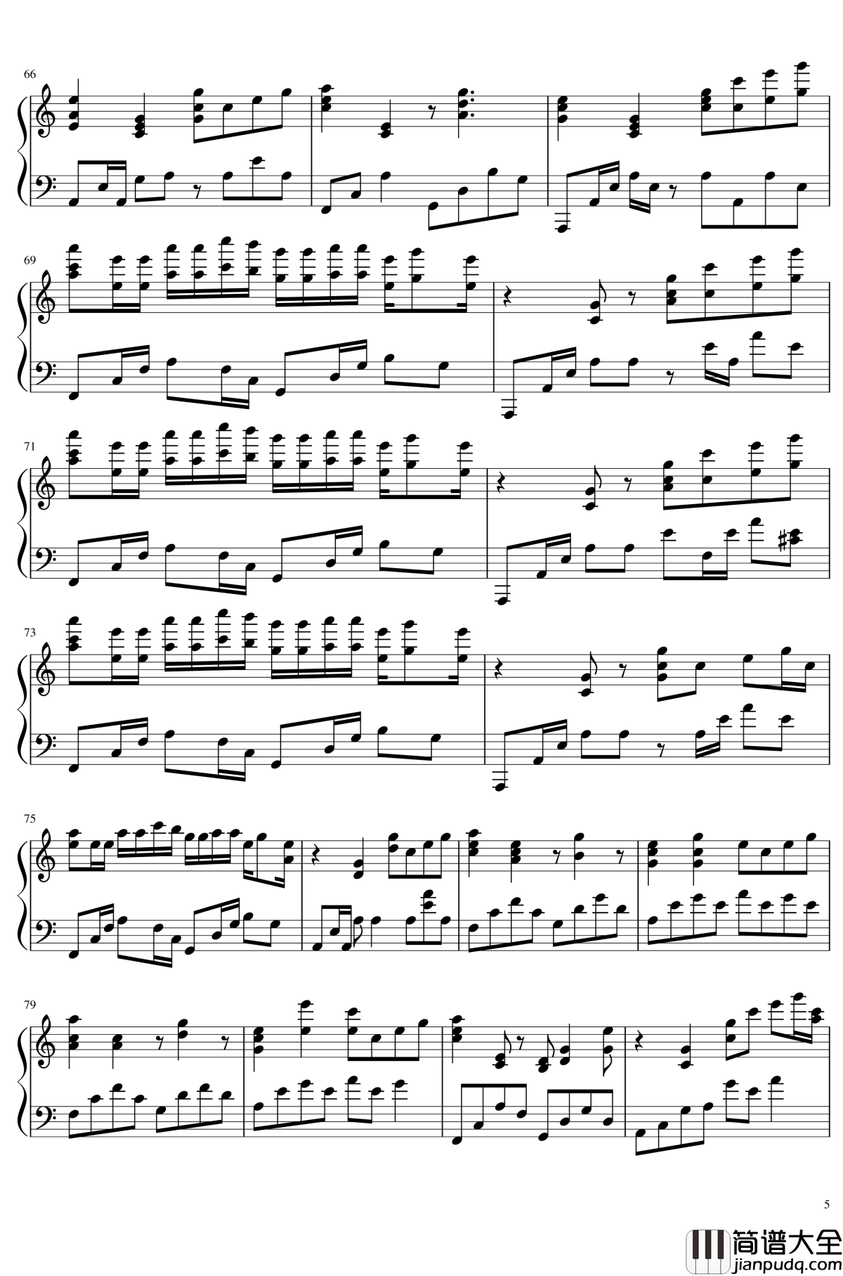 病名为爱C钢琴谱_病名为爱