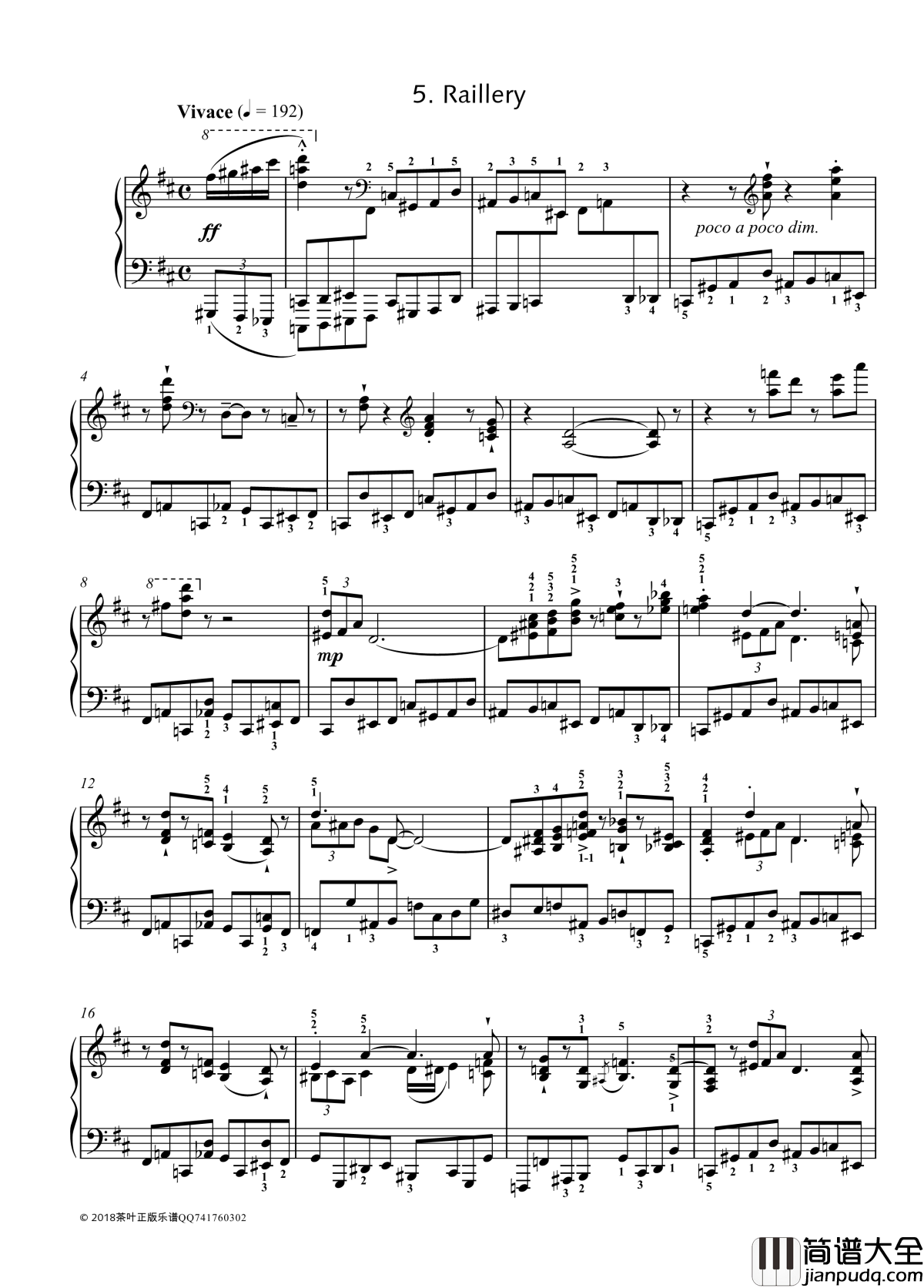 八首音乐会练习曲钢琴谱_Eight_Concert_?tudes_Op_40__No._5._Shuitka_爵士_尼古拉·凯帕斯汀_Nikolai_Kapustin