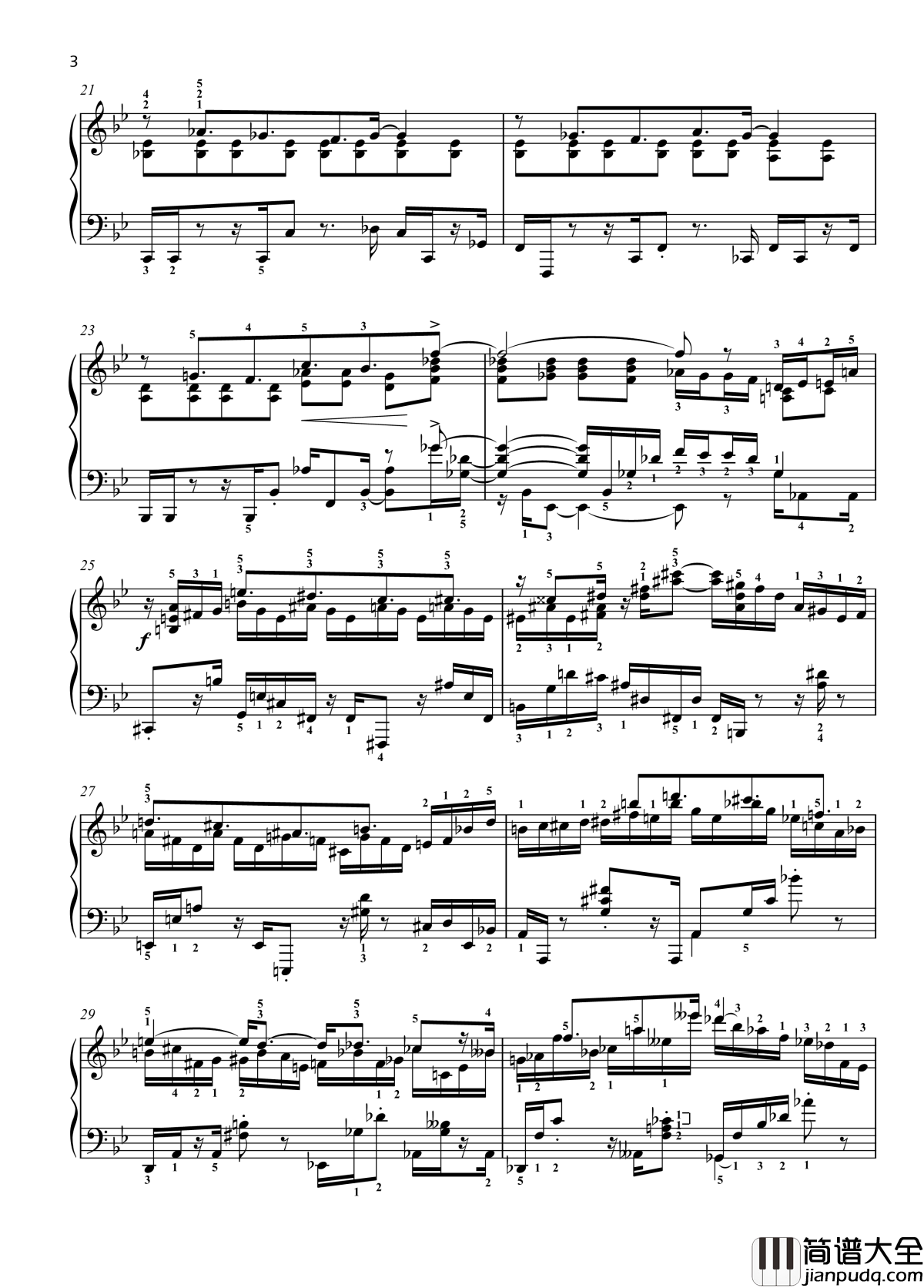 八首音乐会练习曲钢琴谱_Eight_Concert_?tudes_Op_40___No._6._Pastoral._Allegro_moderato_爵士_尼古拉·凯帕斯汀