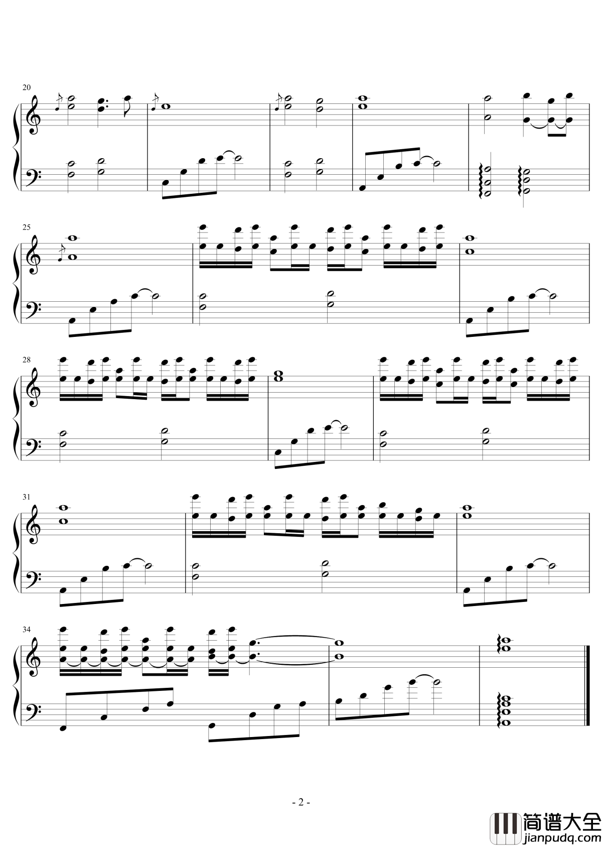 笼之中钢琴谱_虫师