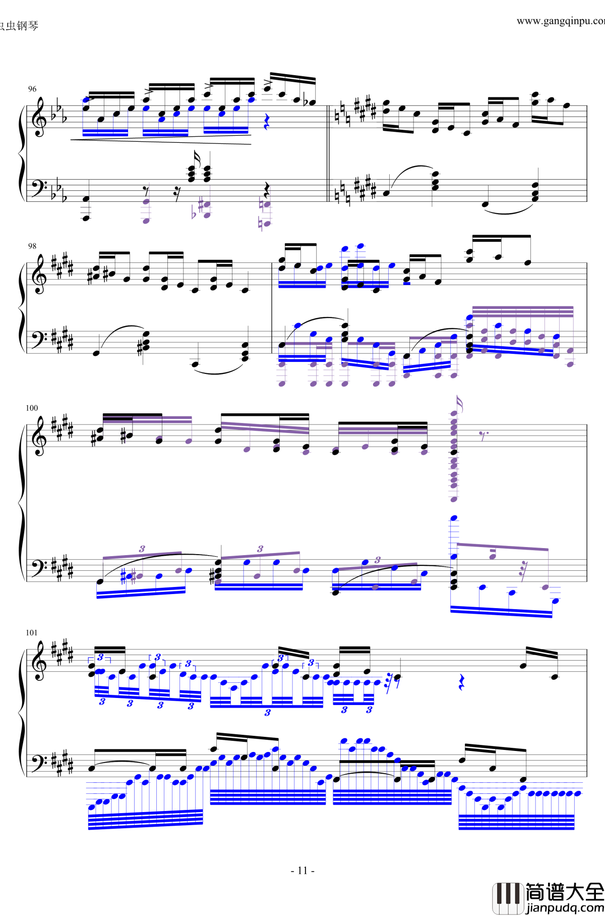 克罗地亚的黑乐谱钢琴谱_pltp20176211137