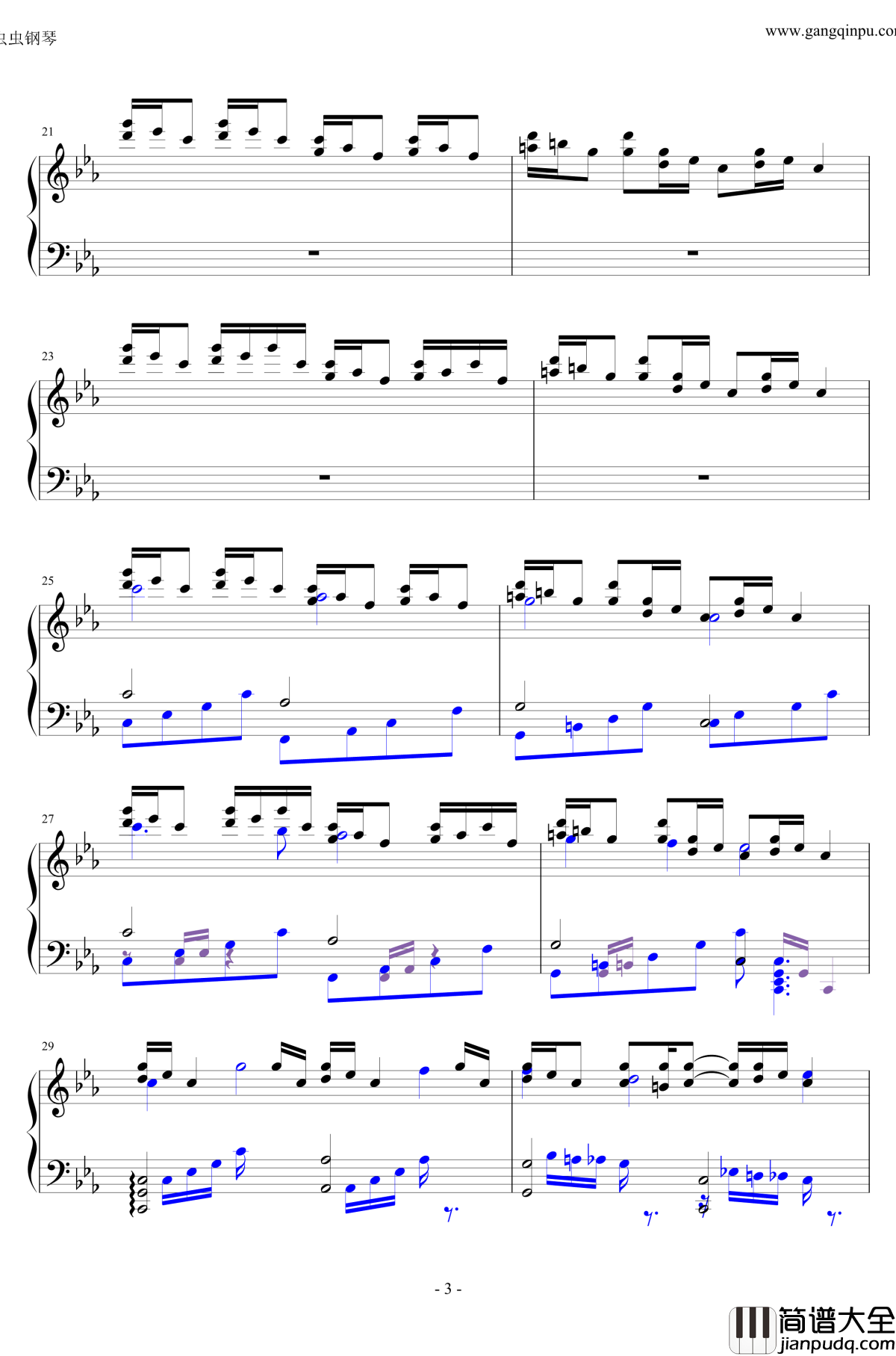 克罗地亚的黑乐谱钢琴谱_pltp20176211137