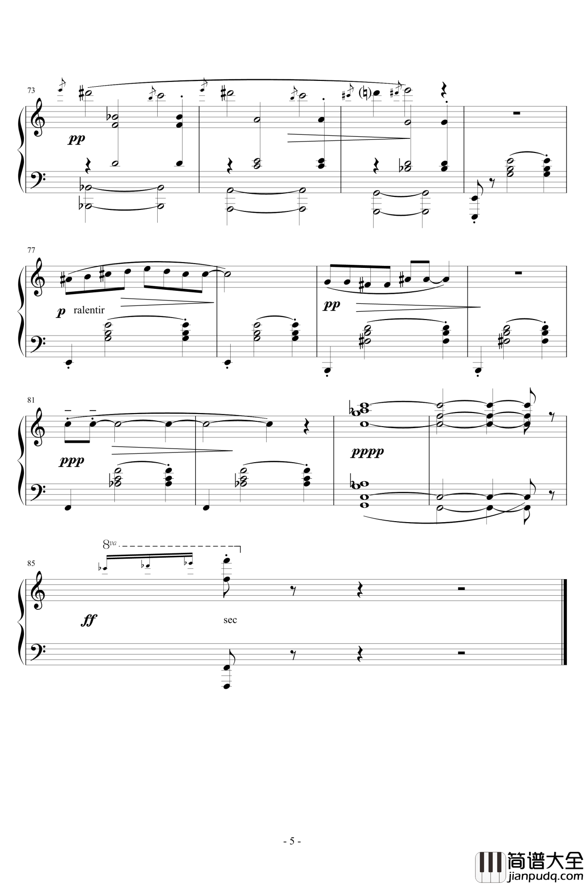 三首梨形小品钢琴谱_序奏_说话在先_沙拉萨蒂_萨蒂