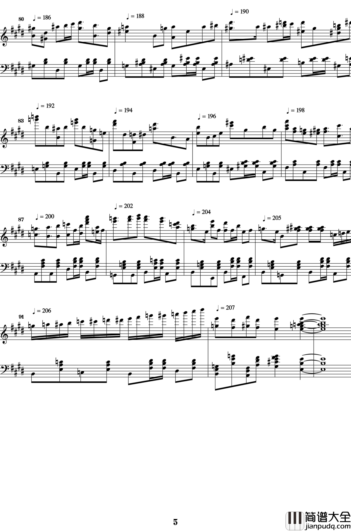 run_lads_run钢琴谱_独奏版_Deemo