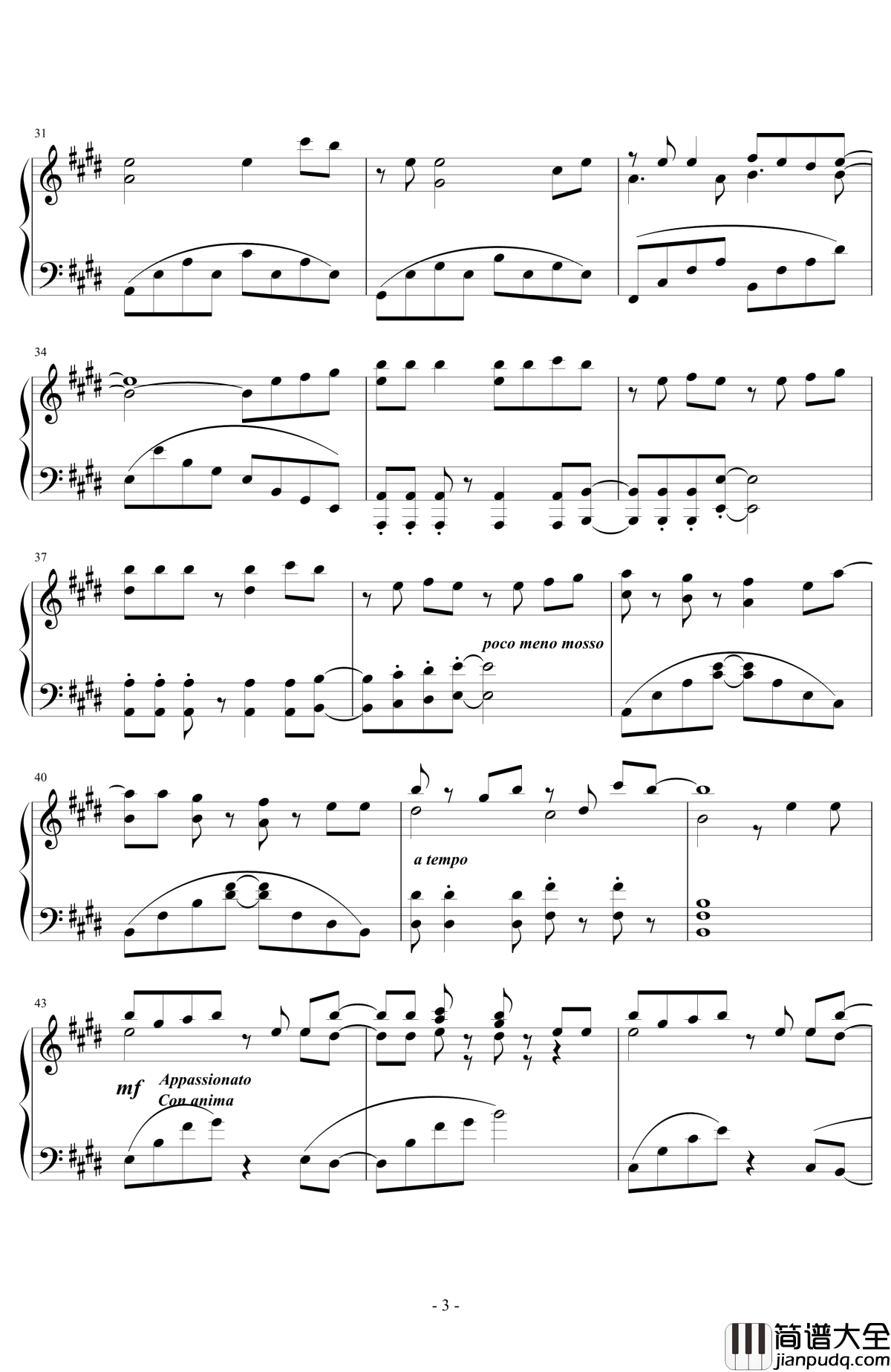 Comic_Girls主题曲钢琴谱_op_Comic_girls_4月番