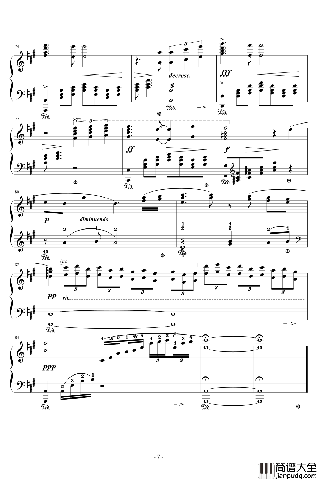 Love_Grows钢琴谱__交响乐版_植松伸夫_最终幻想8