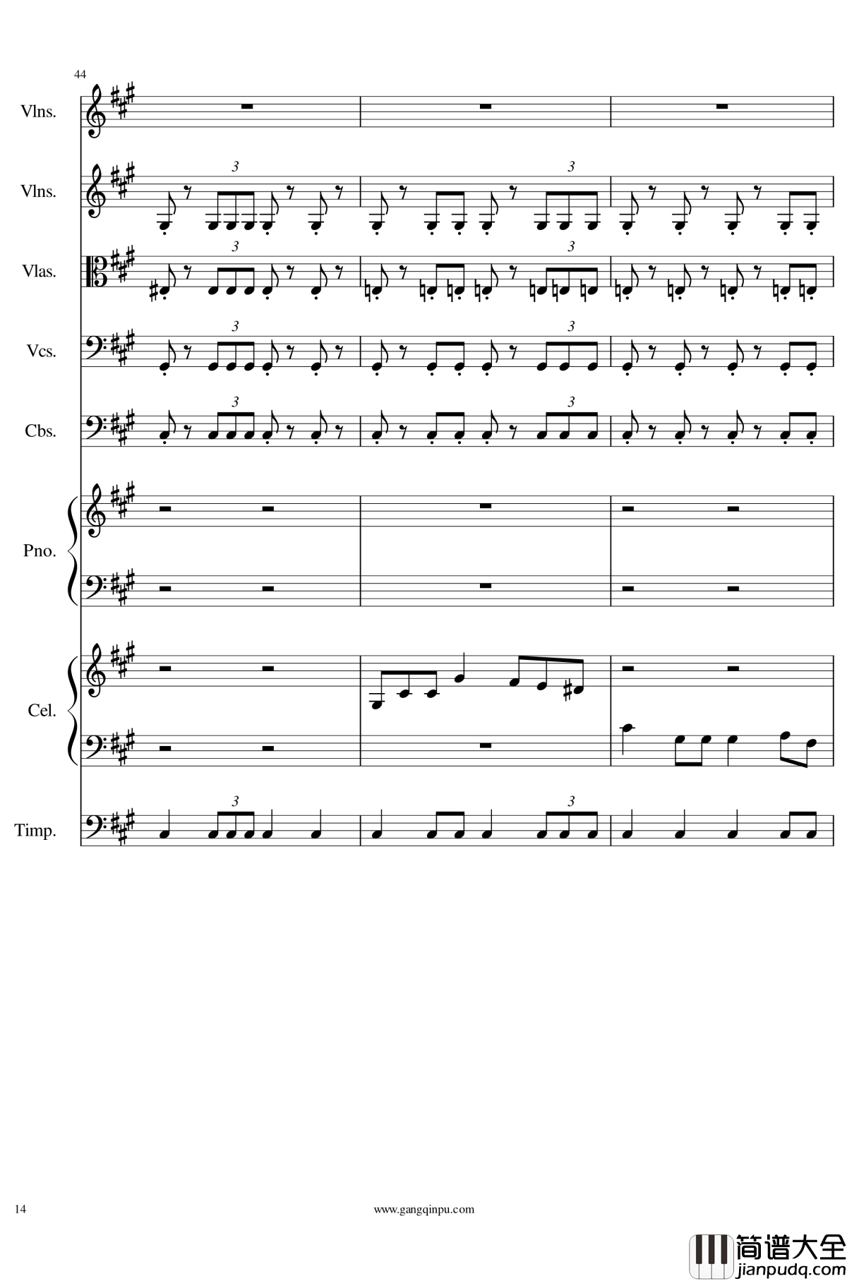 光高校庆序曲Op.44钢琴谱_一个球