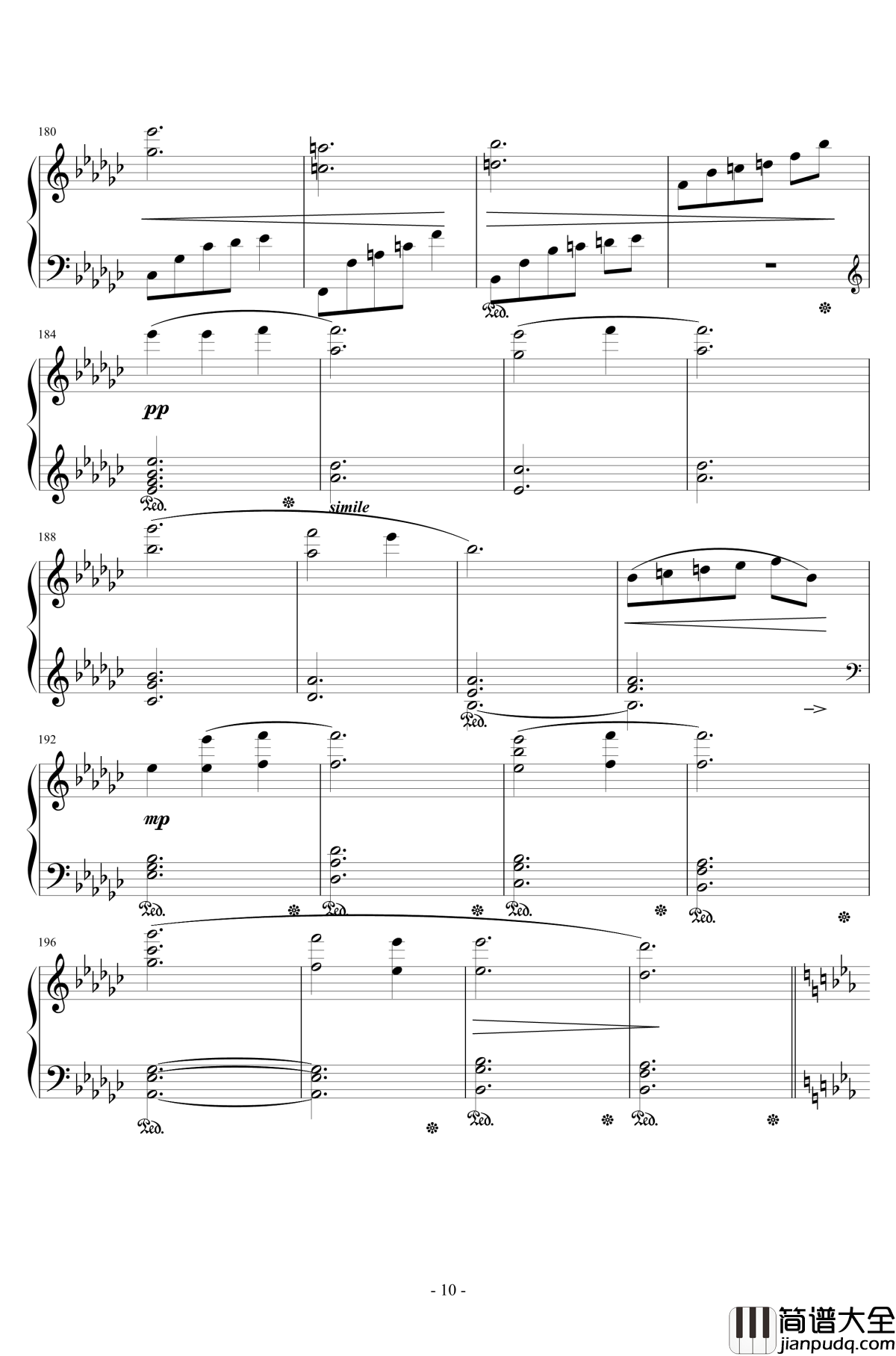 風の谷のナウシカ钢琴谱_李小熊改编_広橋真紀子