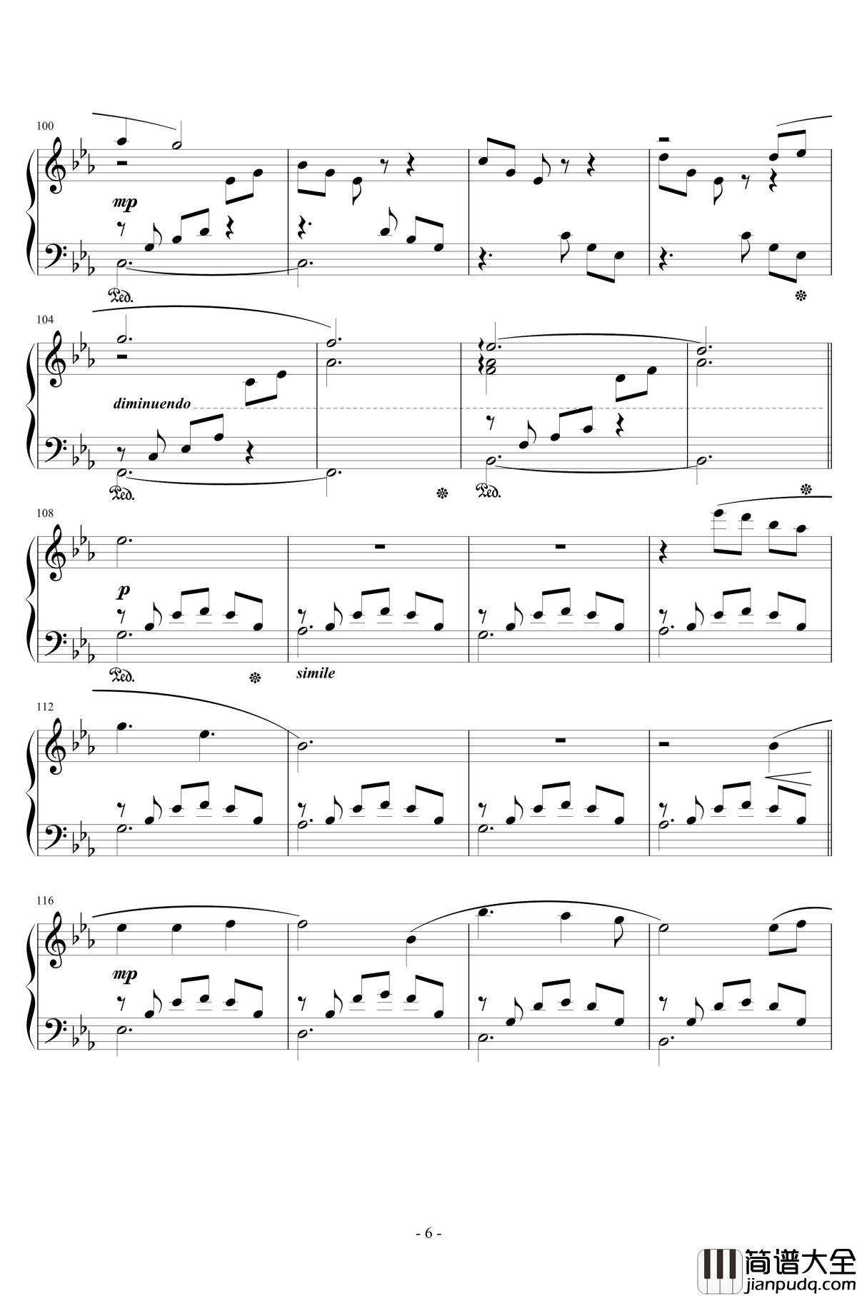 風の谷のナウシカ钢琴谱_李小熊改编_広橋真紀子