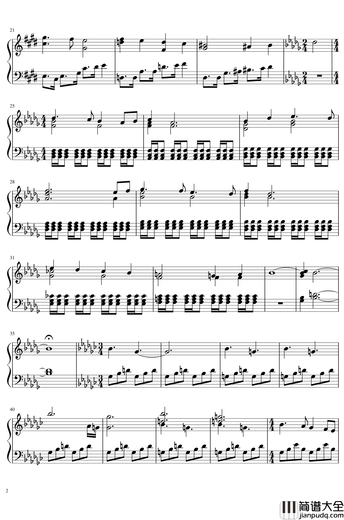 City_Theme_Haven钢琴谱_最弱无败神装机龙