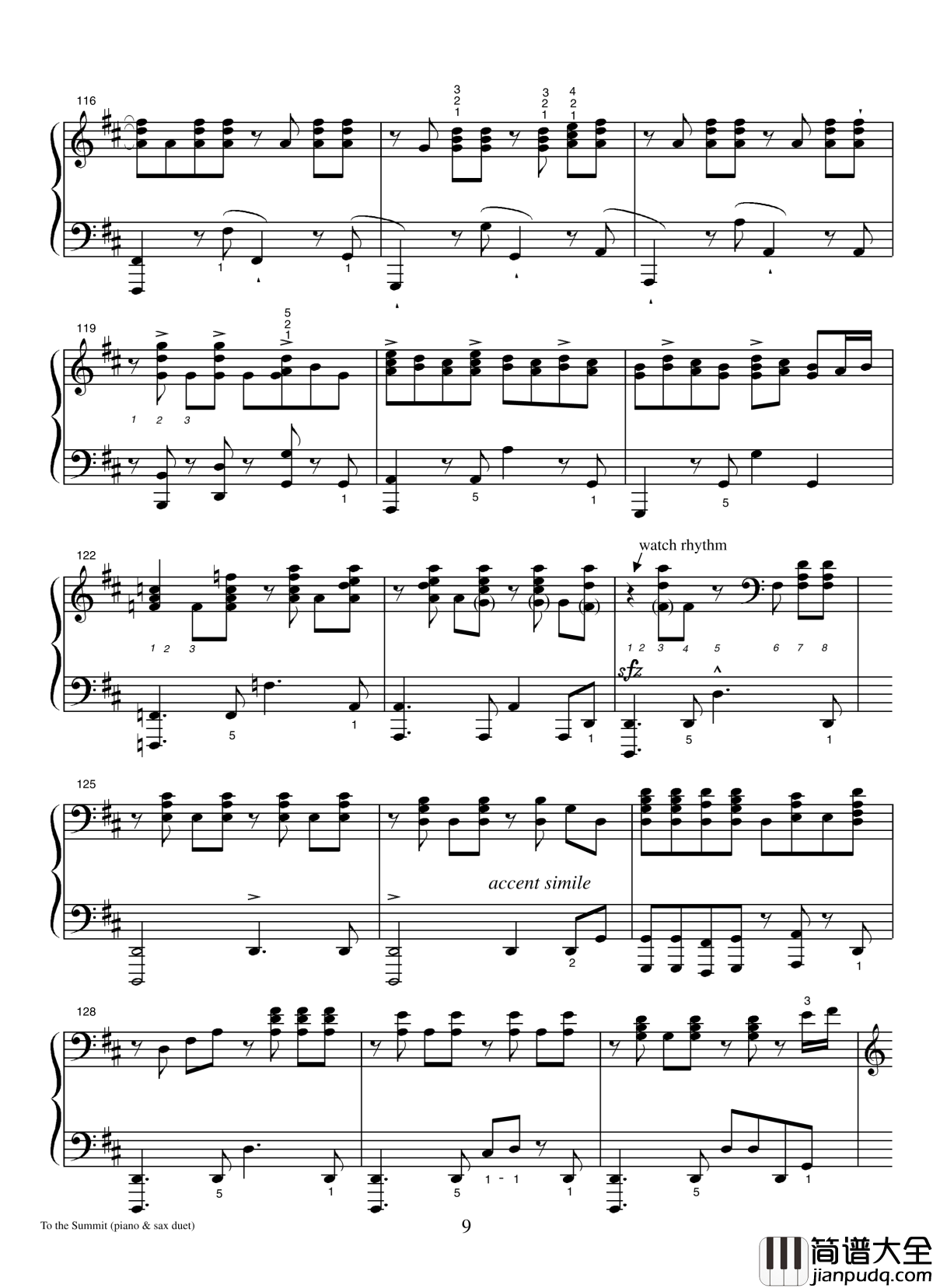 To_the_Summit钢琴谱_Jon_Schmidt