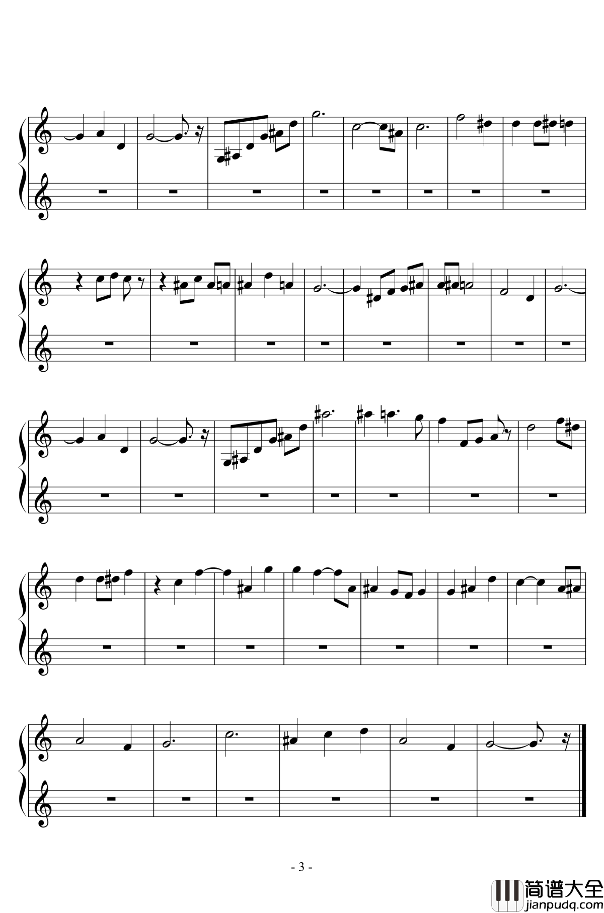 clattanoia钢琴谱_骨傲天