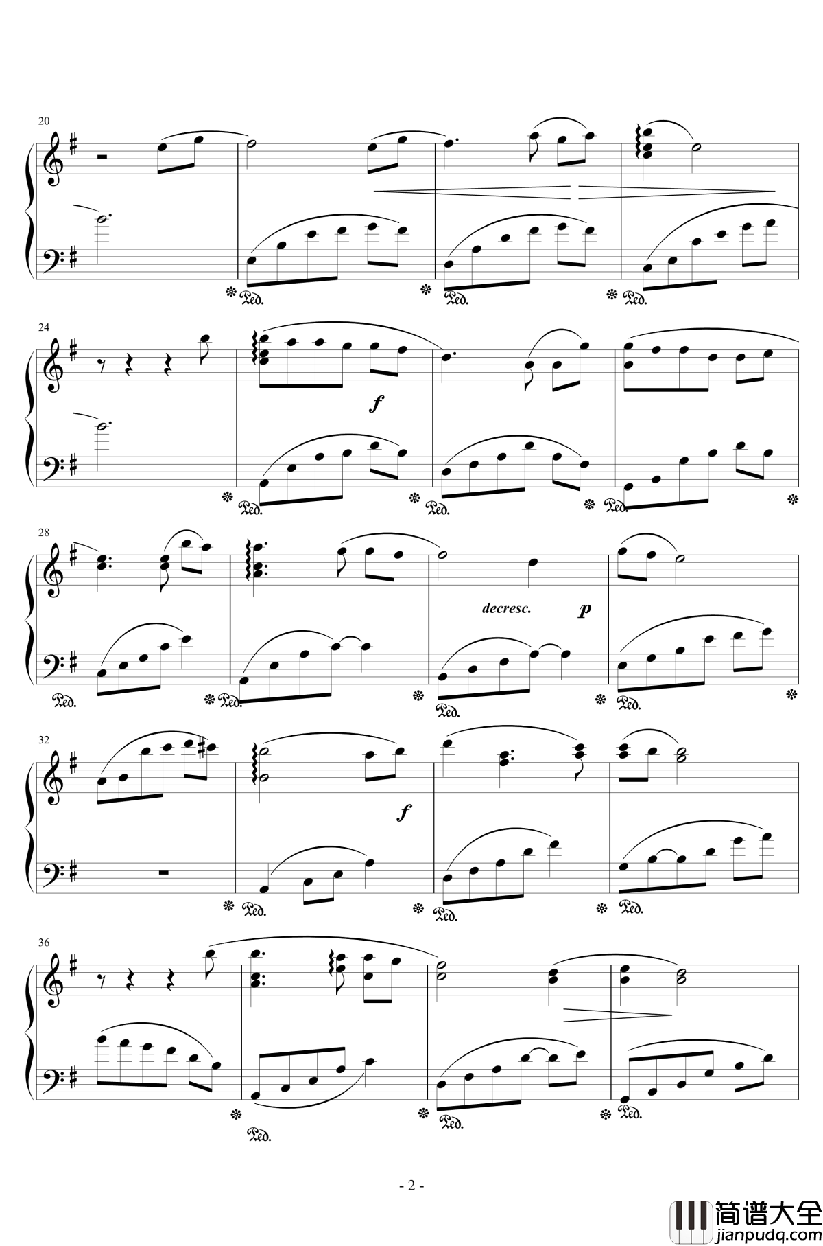 手紙钢琴谱_斉藤理詠