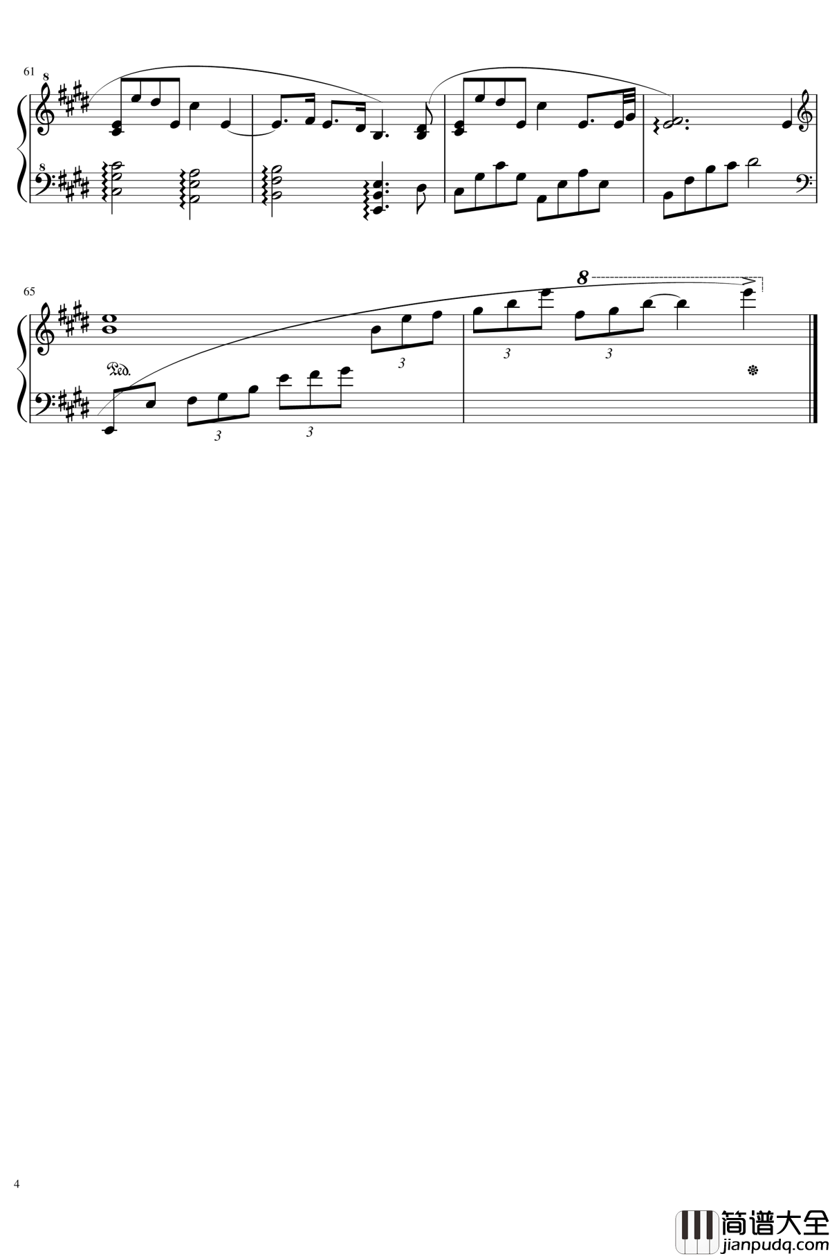 What_I_Feel_When_I_See_Her钢琴谱_Xeuphoria