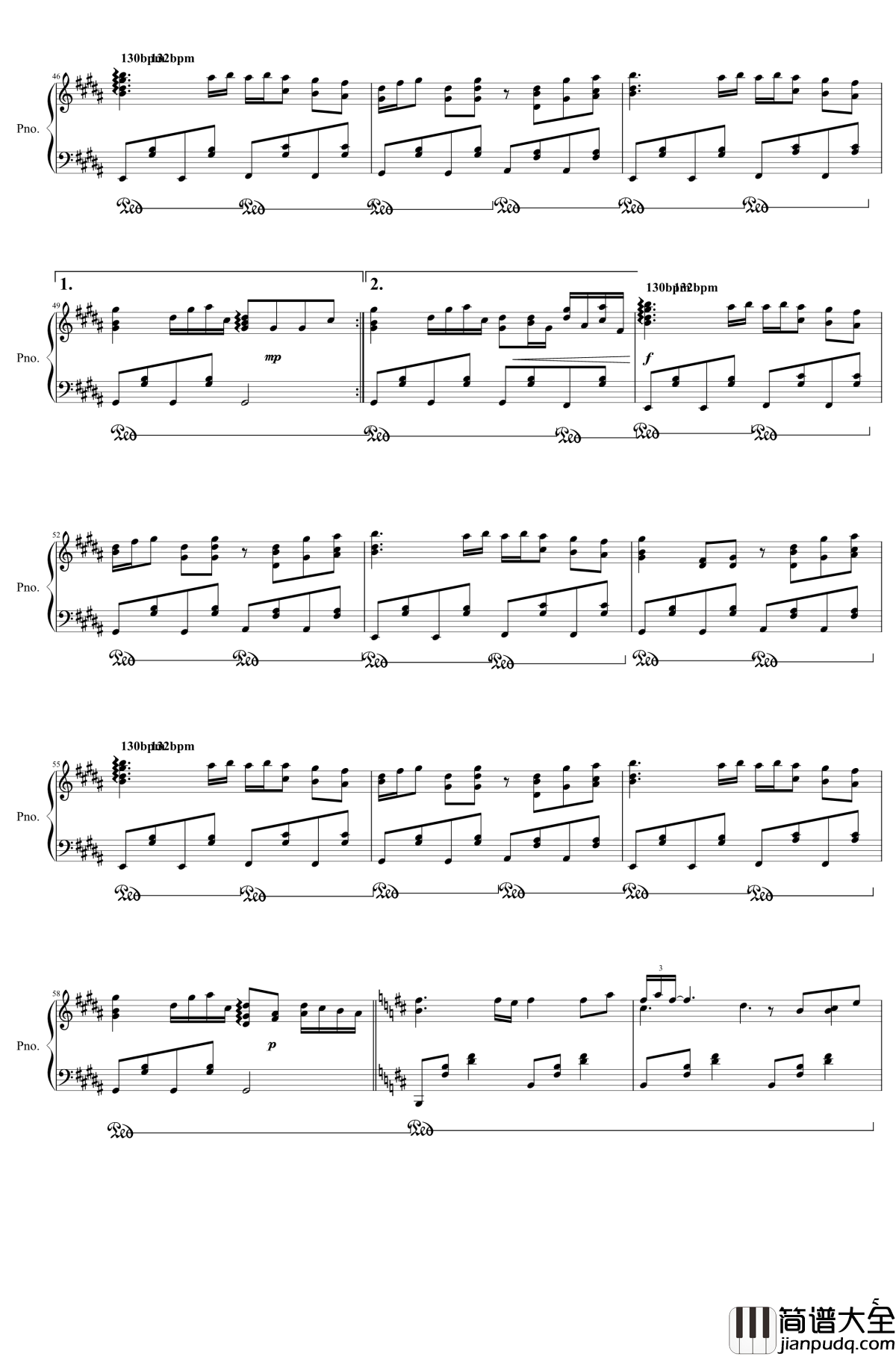 阿加尔塔之风钢琴谱_东方project