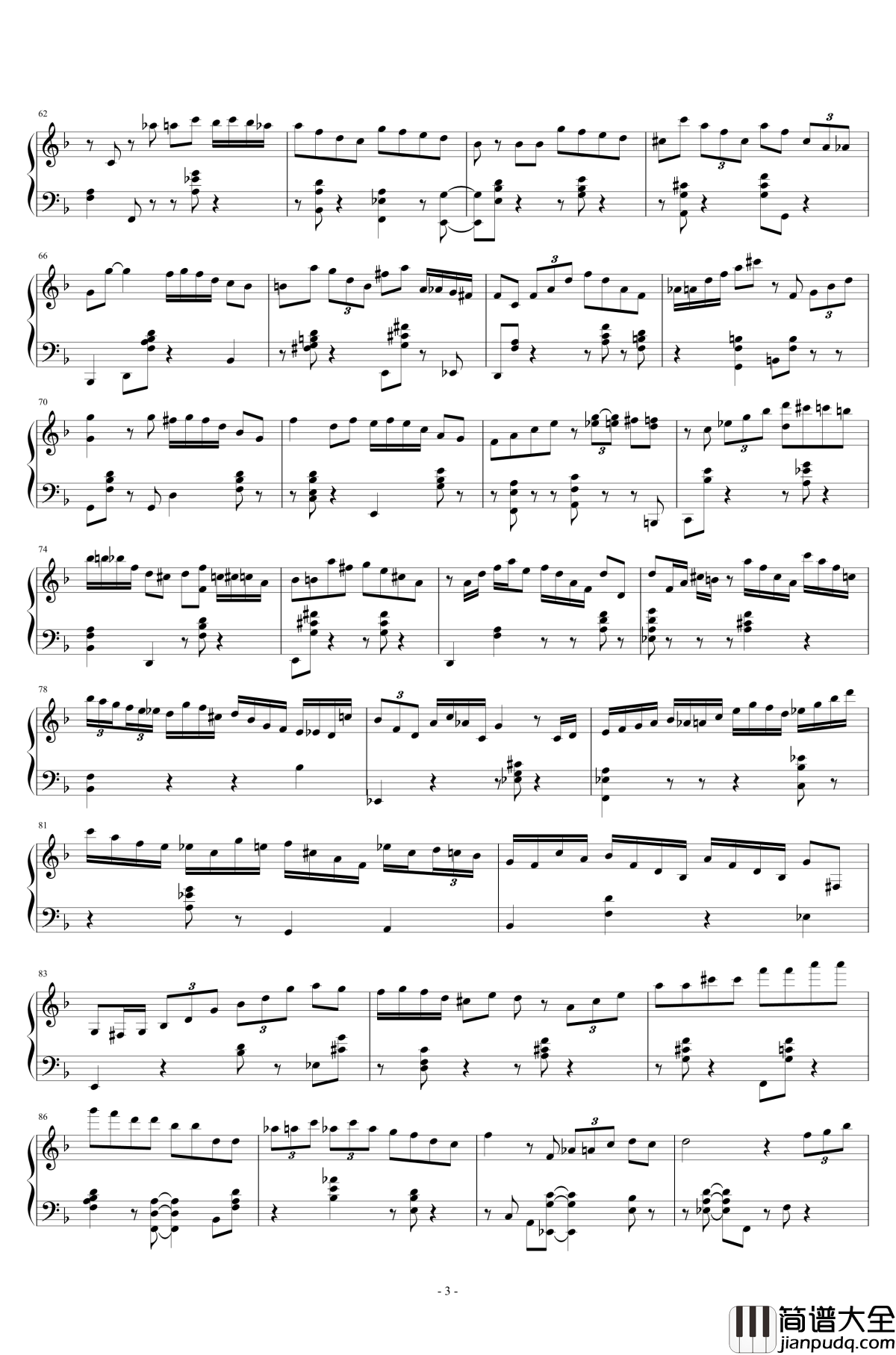 Remember钢琴谱_Oscar_Peterson