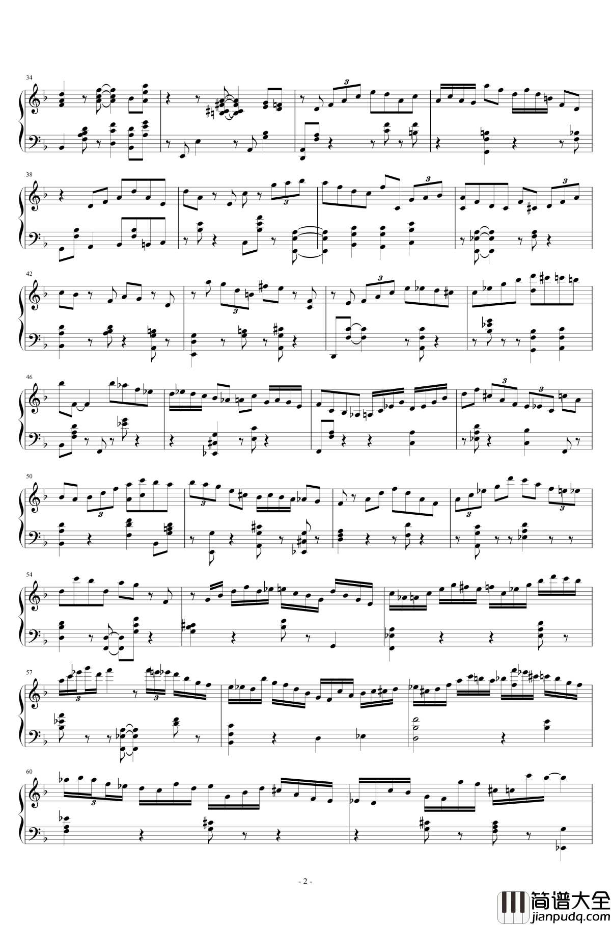 Remember钢琴谱_Oscar_Peterson