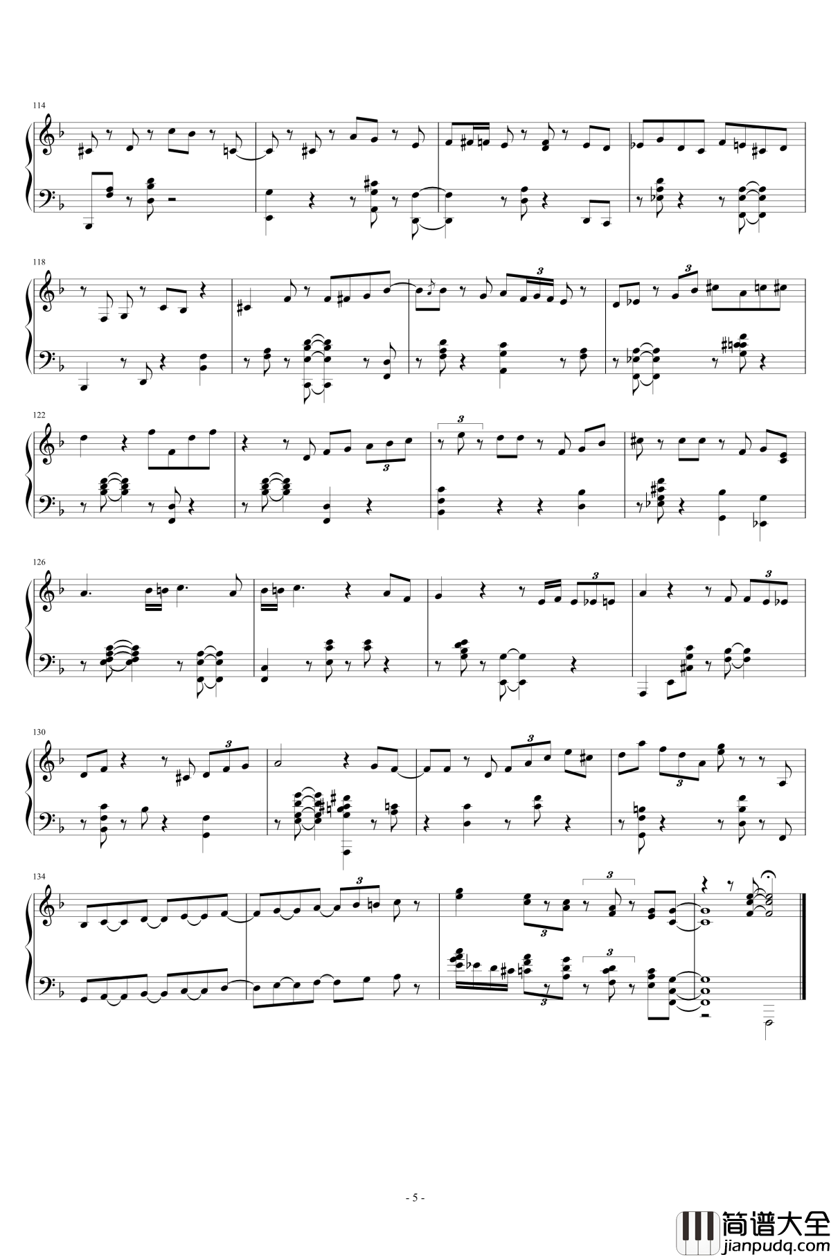 Remember钢琴谱_Oscar_Peterson