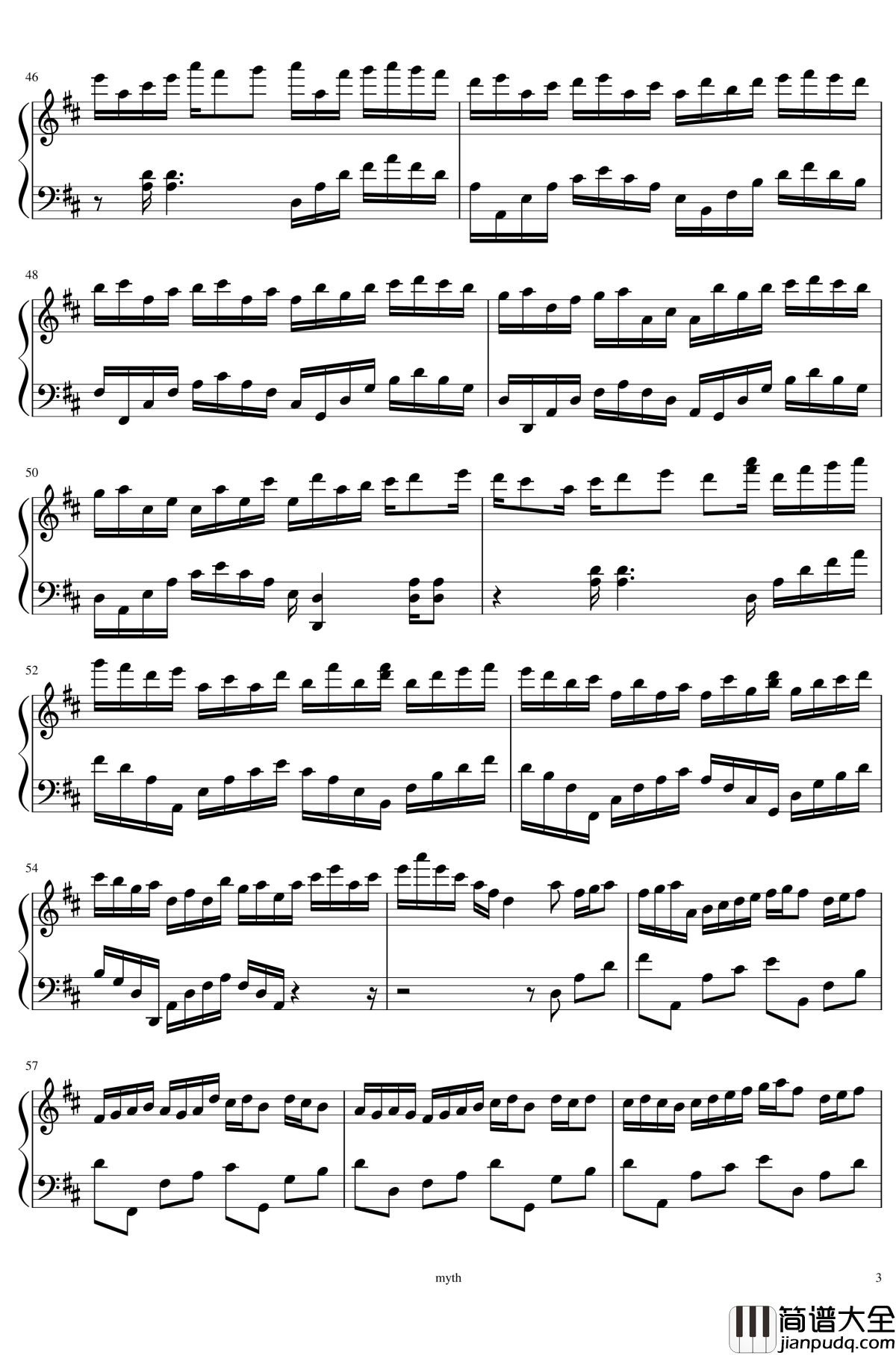 Canon_in_my_heart钢琴谱_myth