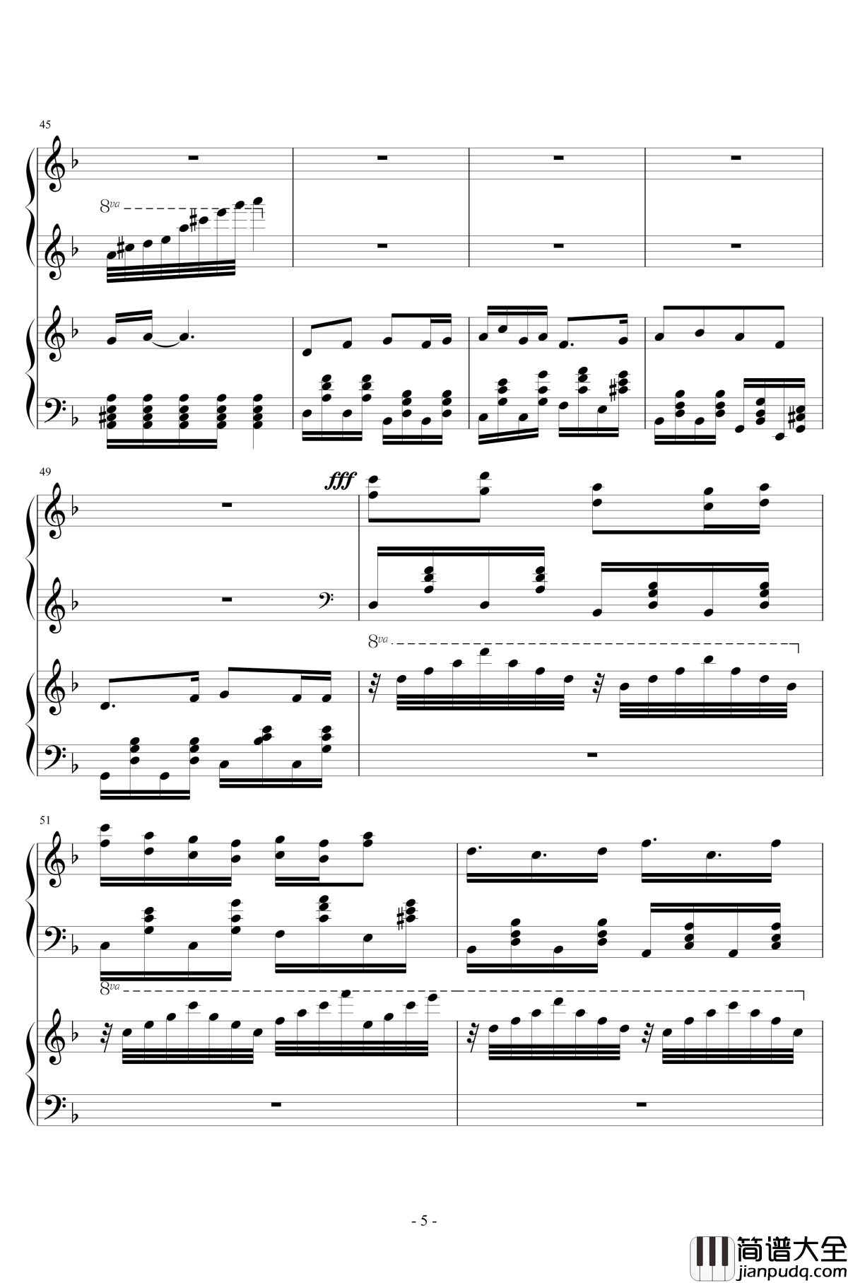 PSYCHIC_FIRE钢琴谱_BiBi