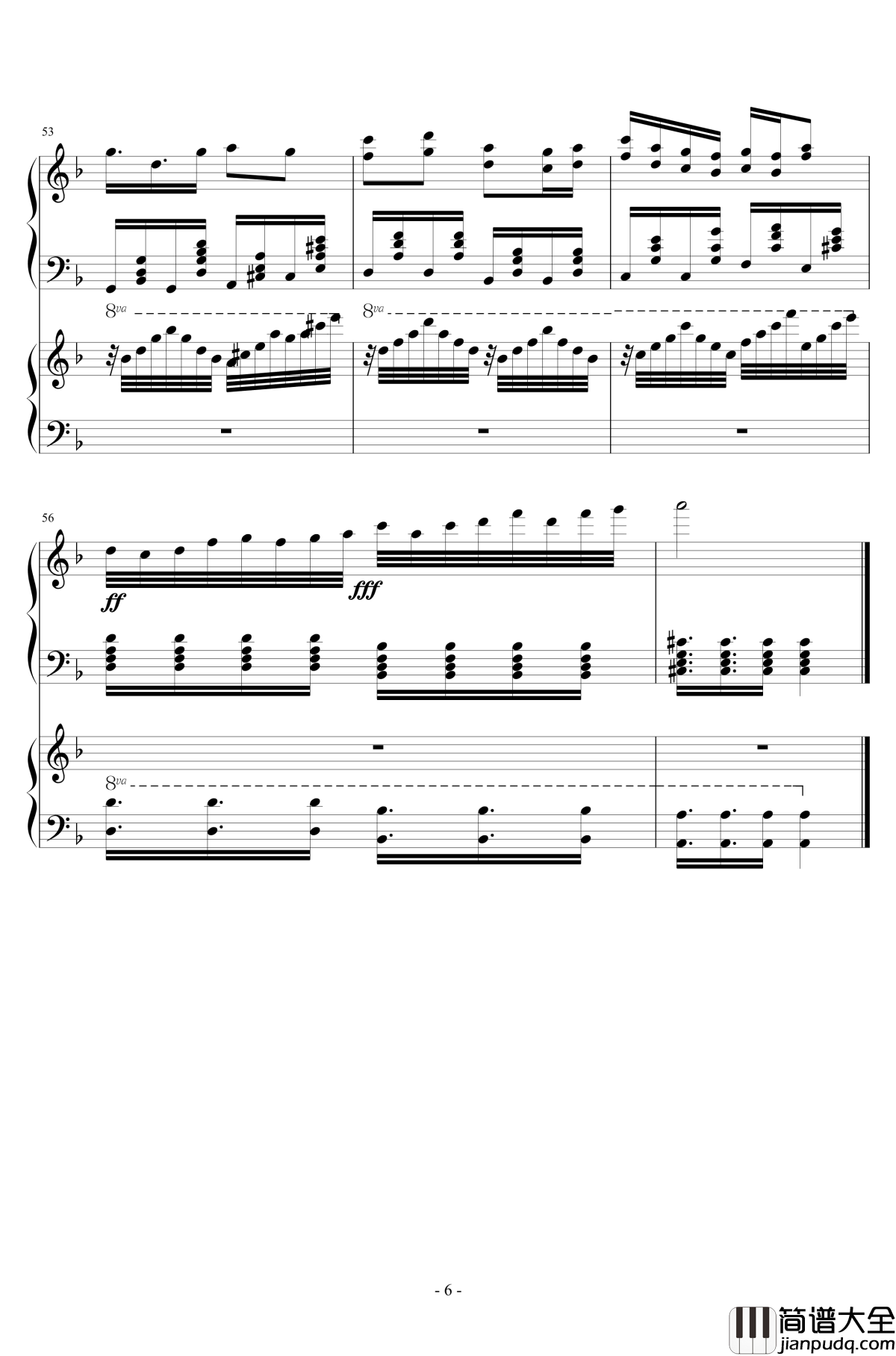 PSYCHIC_FIRE钢琴谱_BiBi