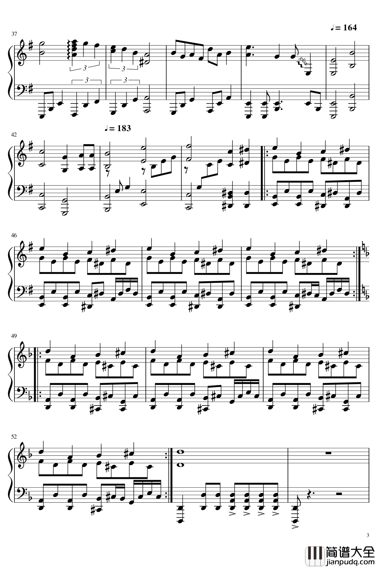 地狱星球钢琴谱_パンデモニックプラネット_东方project