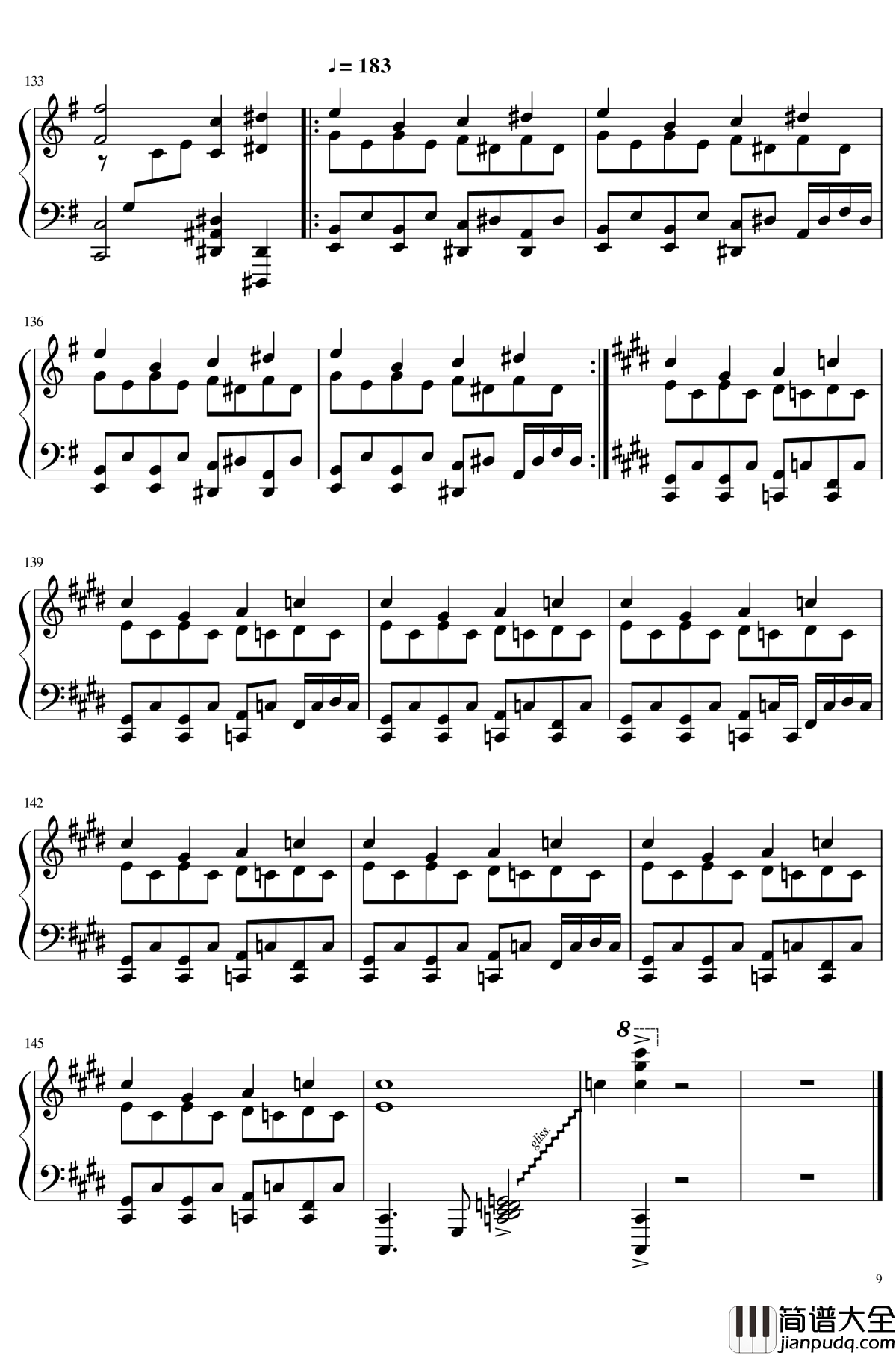 地狱星球钢琴谱_パンデモニックプラネット_东方project