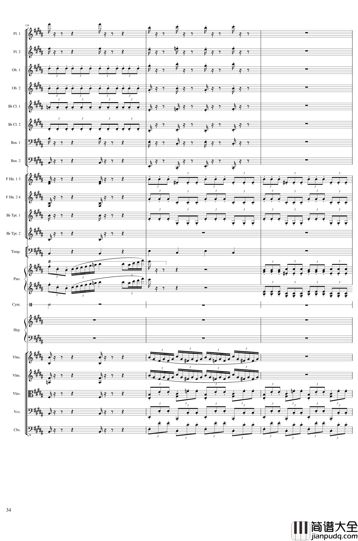 Symphonic_Poem_No.3,_Op.91_Part_3钢琴谱_一个球