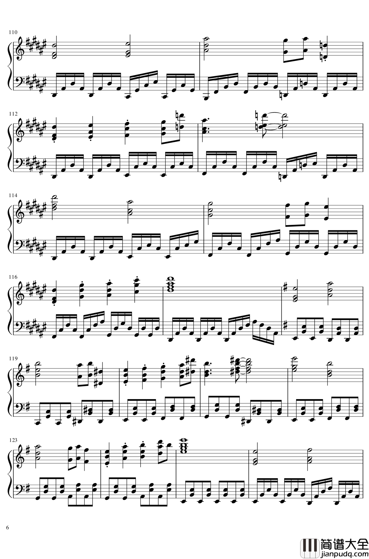 Pandemonic_Planet钢琴谱_东方绀珠传_东方project