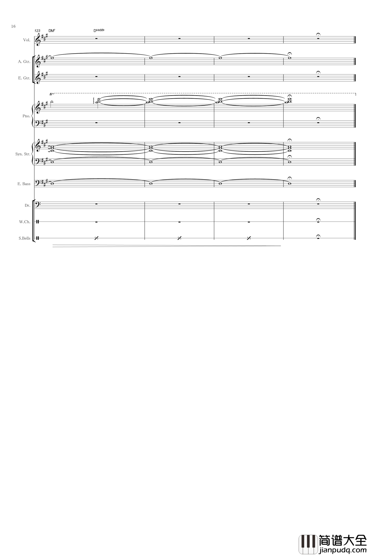 Snow_Halation钢琴谱_乐队伴奏总谱_官方_μ‘s