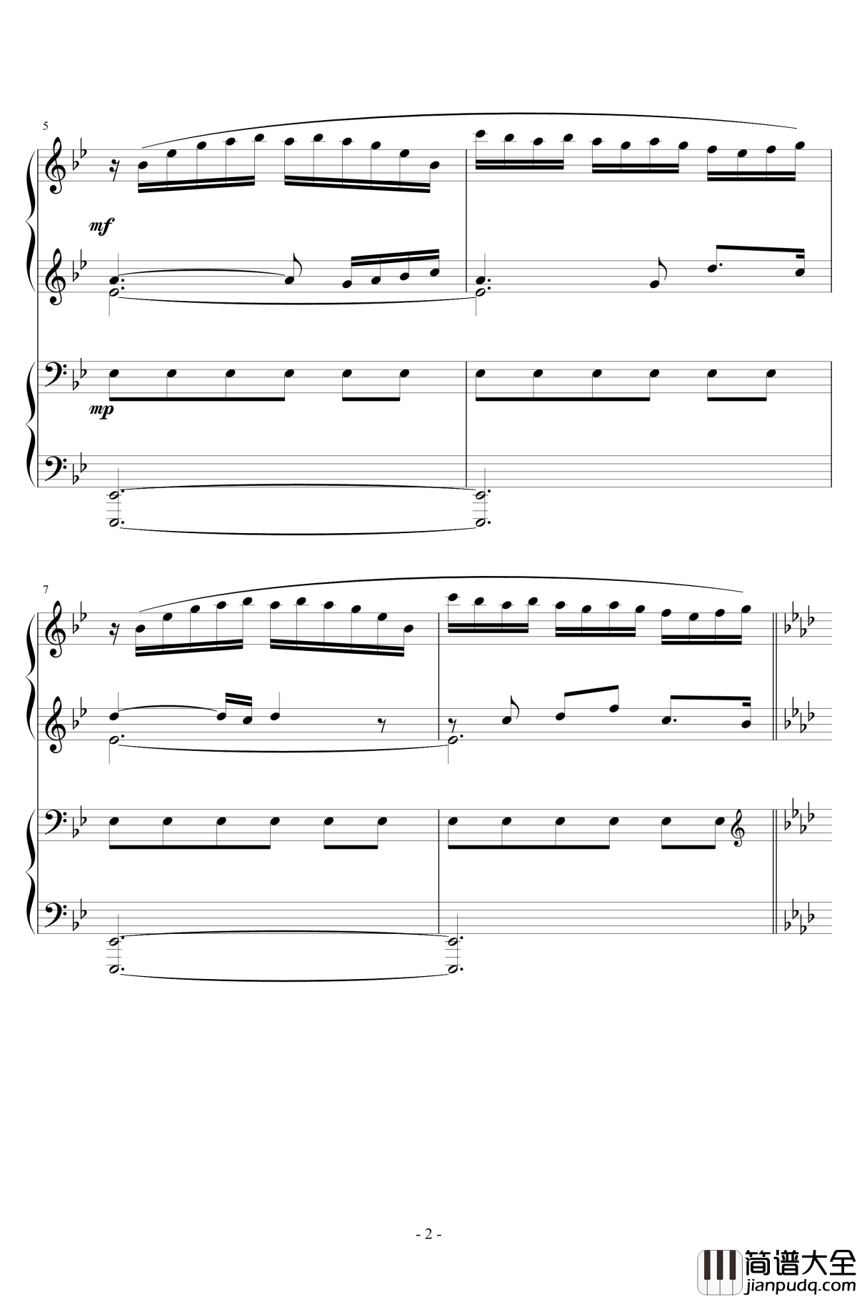 阿尔卡那钢琴谱_Asteria_冒险岛_神秘河