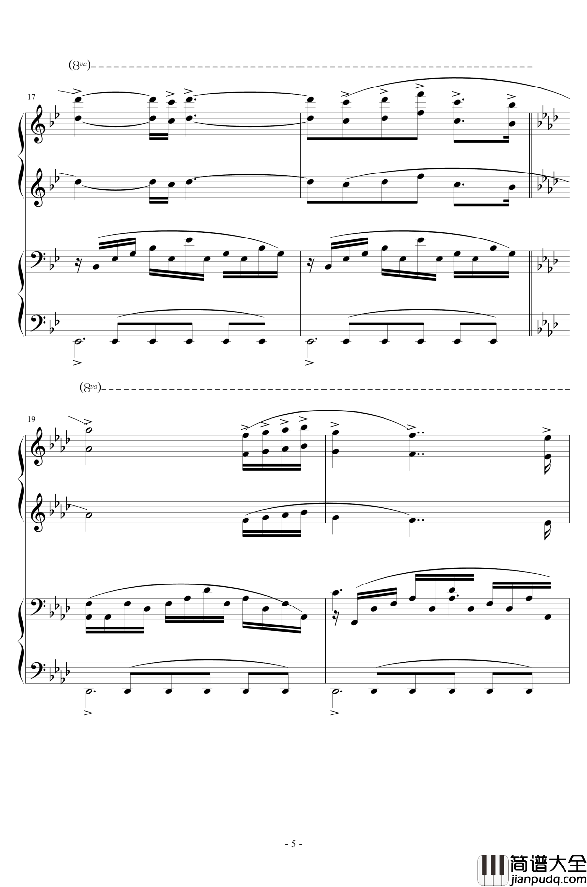 阿尔卡那钢琴谱_Asteria_冒险岛_神秘河