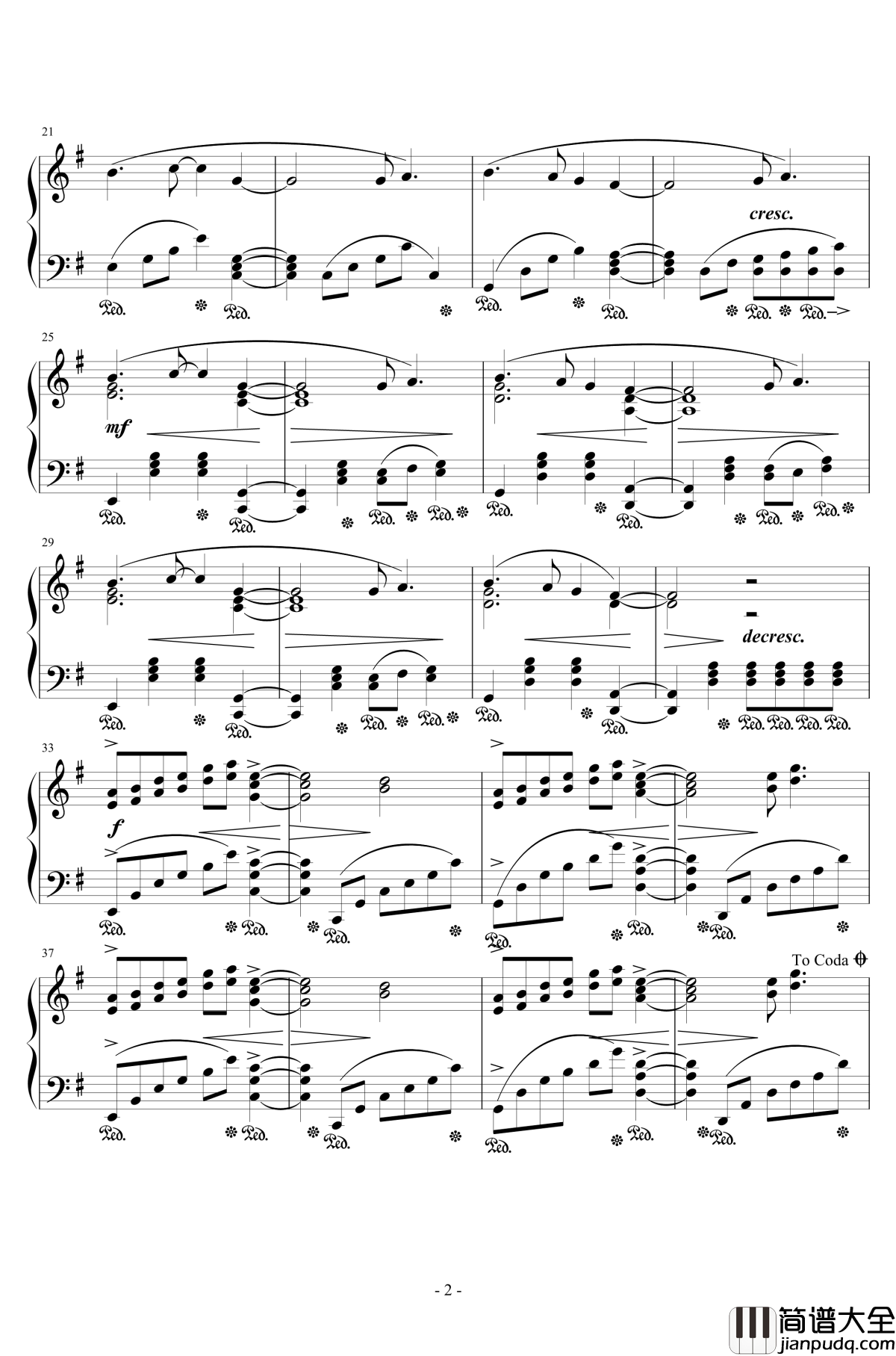 自由的代价钢琴谱_元丈晴