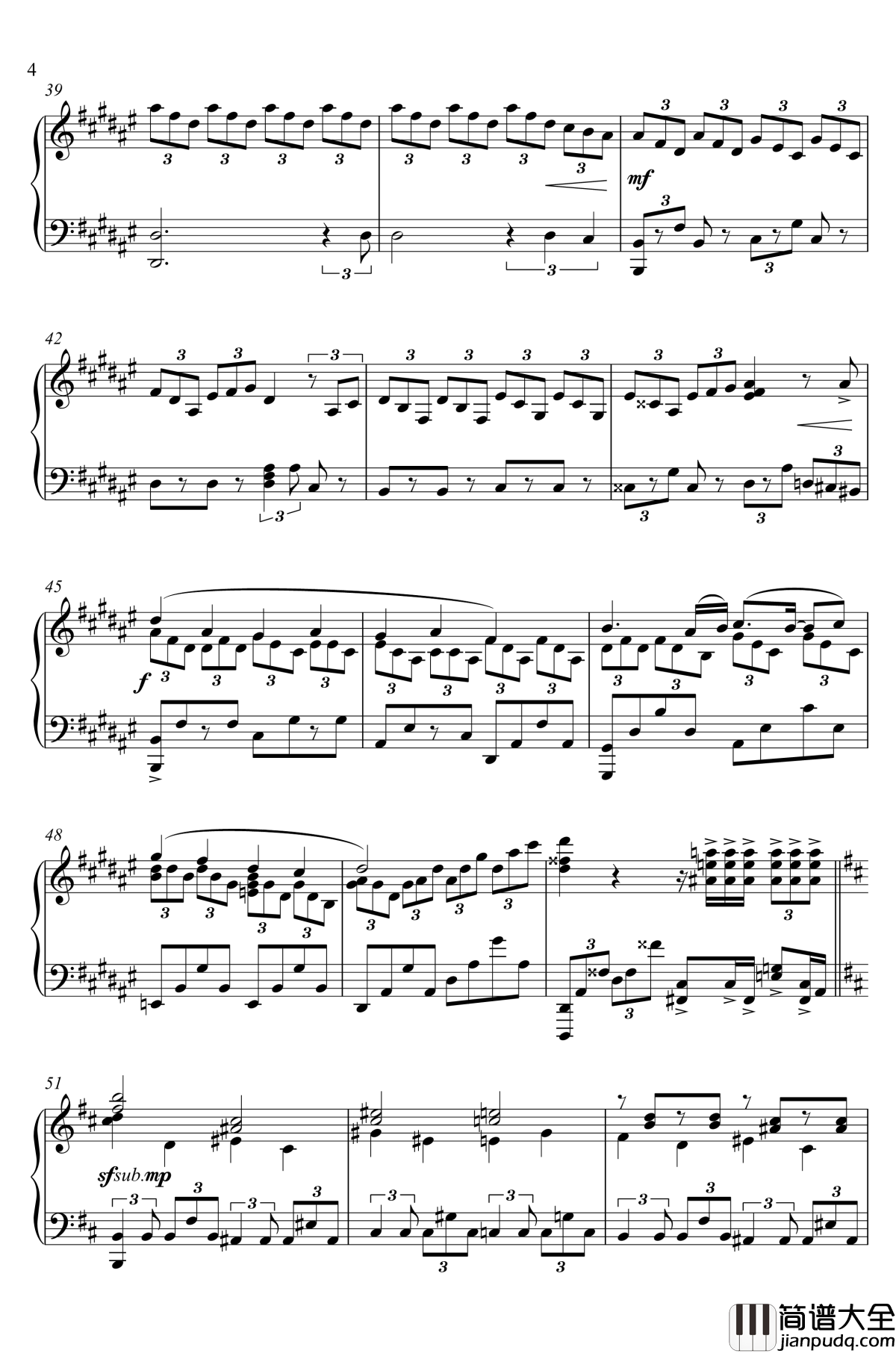 U.N.オーエンは彼女なのか？钢琴谱_いんぷれ_東方紅魔郷_东方project