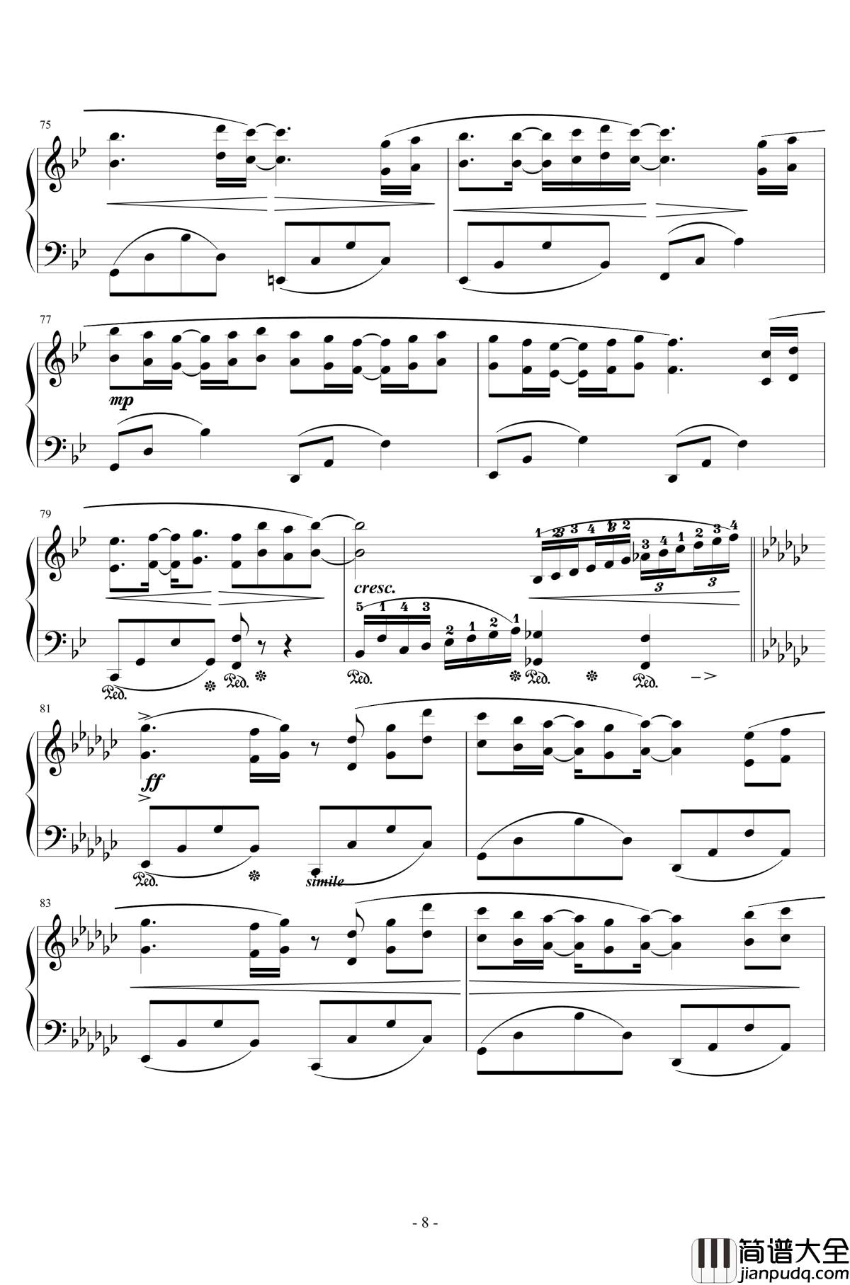 樱之雨钢琴谱_交响乐版_初音未来