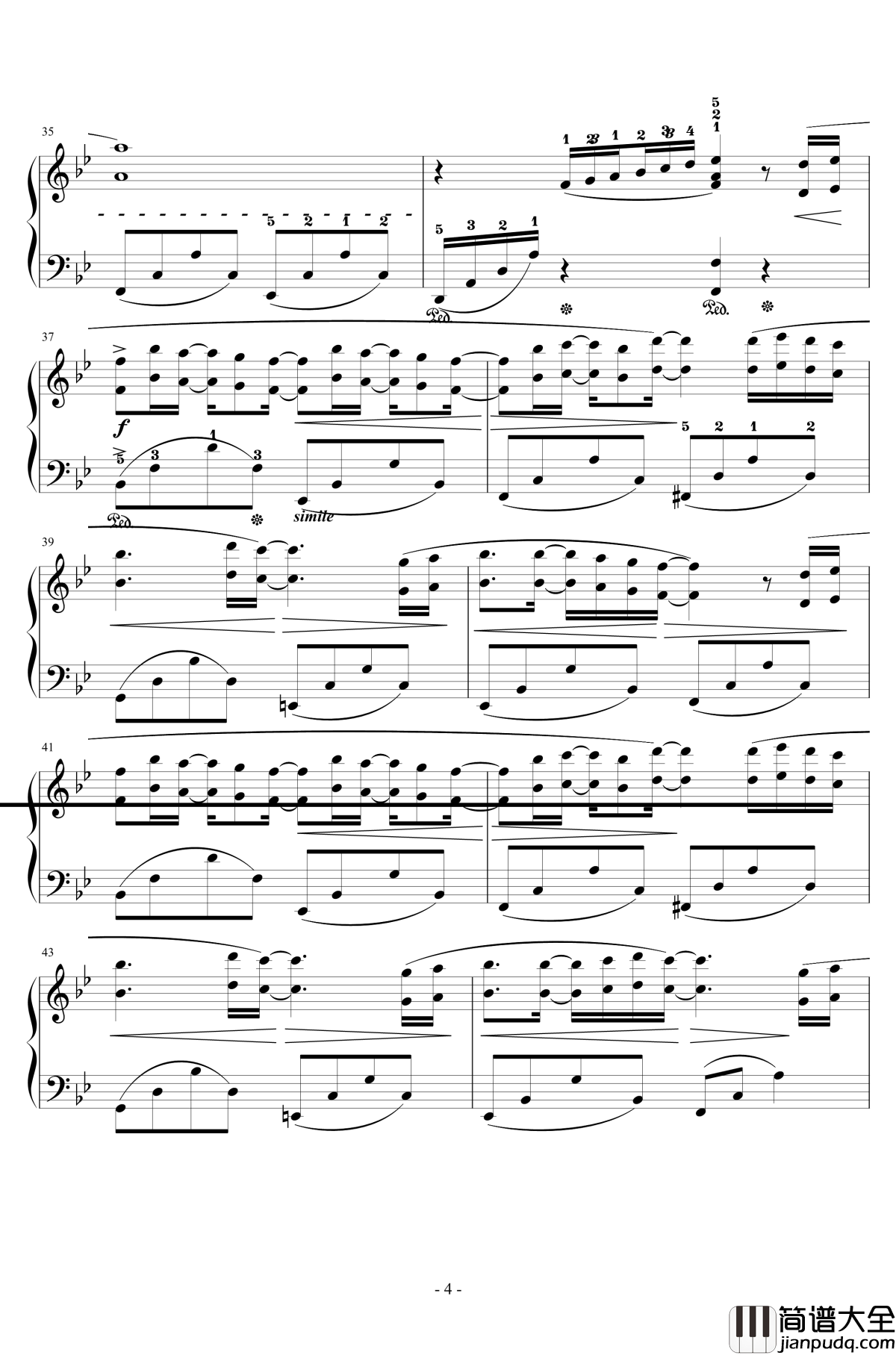 樱之雨钢琴谱_交响乐版_初音未来