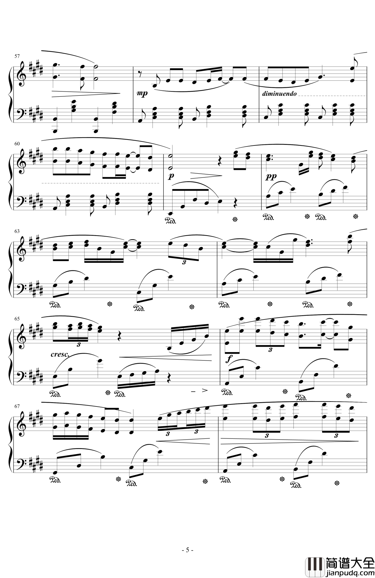 歌に形はないけれど钢琴谱_管弦乐_初音未来